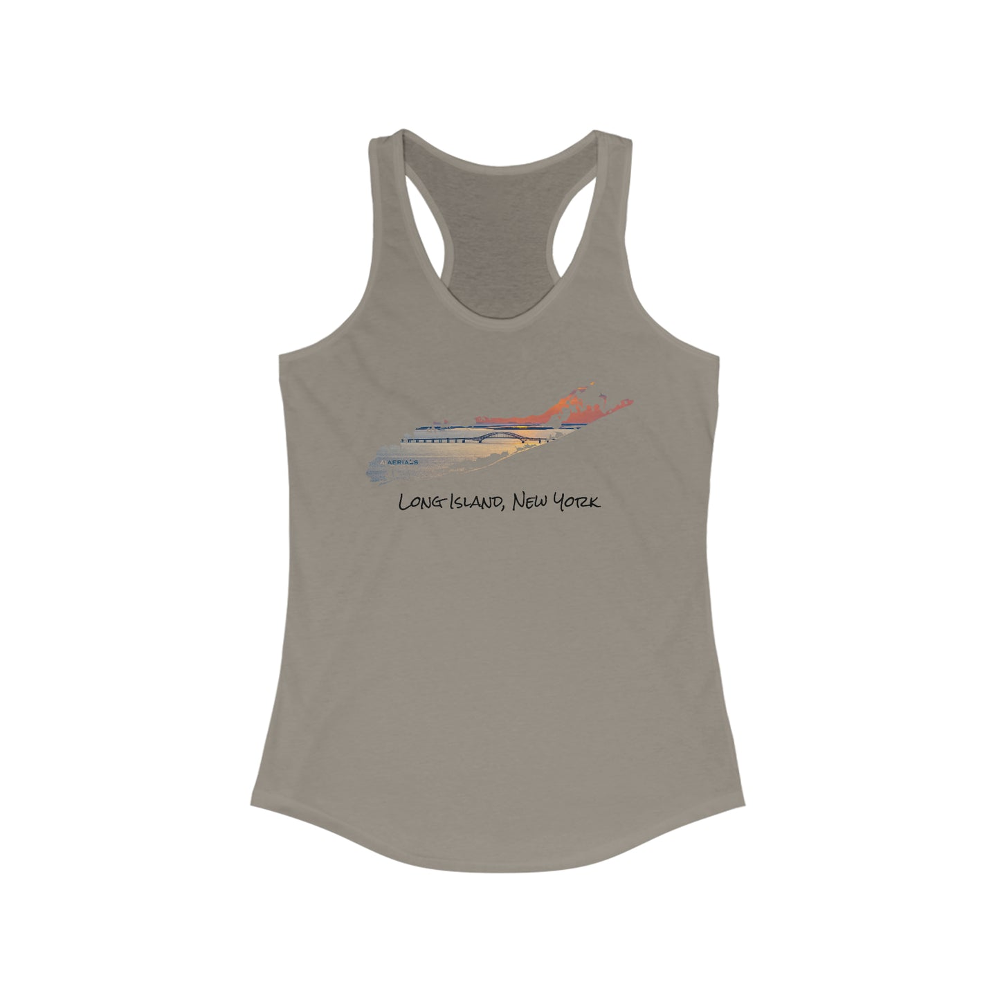 Women's Racerback Tank - Great South Bay Bridge