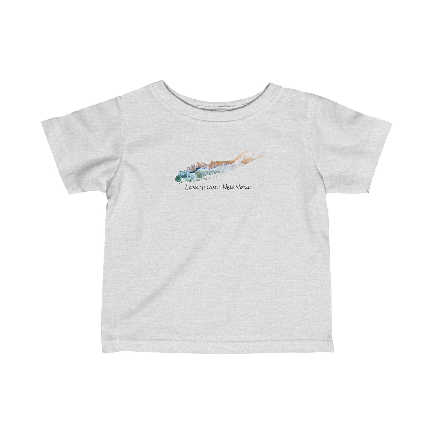 Infant Fine Jersey Tee - Sand & Sea