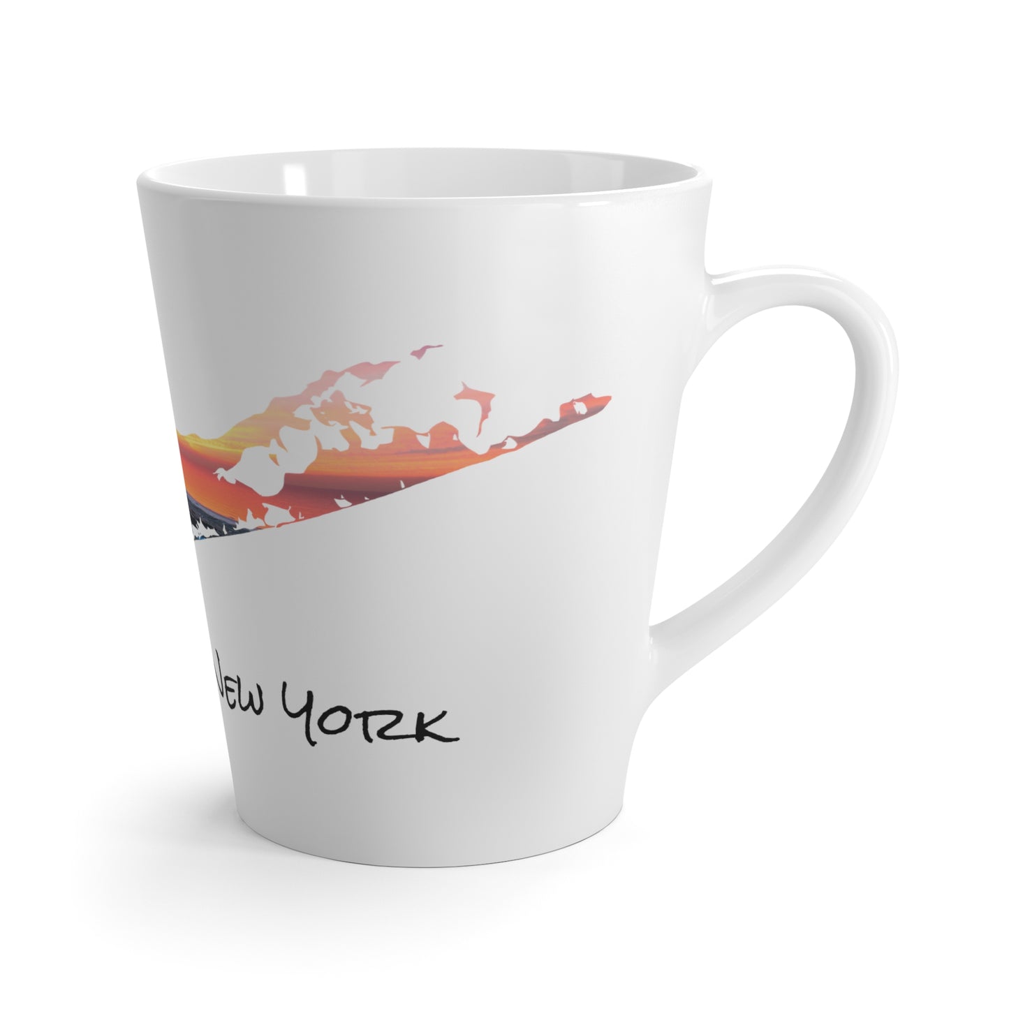 Latte Mug 12oz - Fire Island Lighthouse