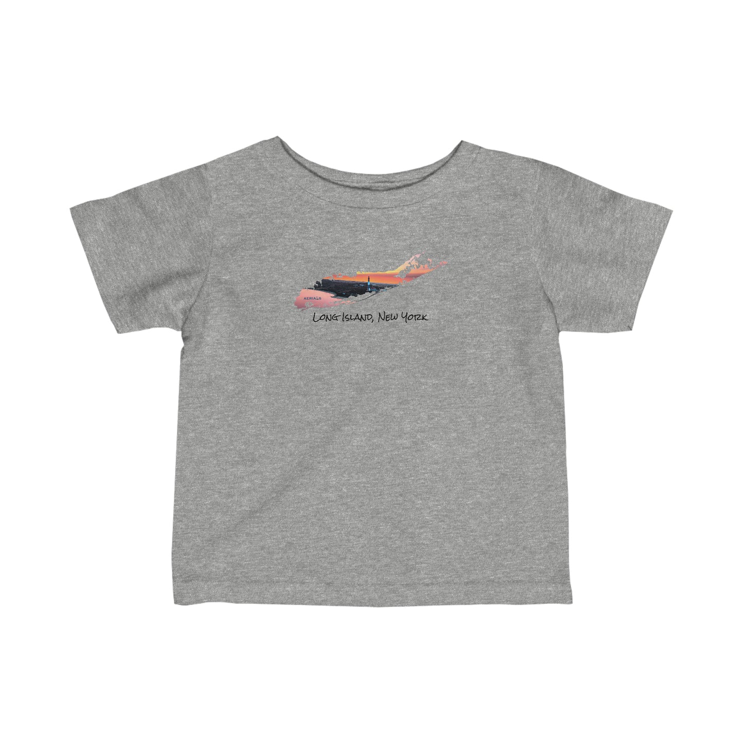 Infant Fine Jersey Tee - Fire Island Lighthouse