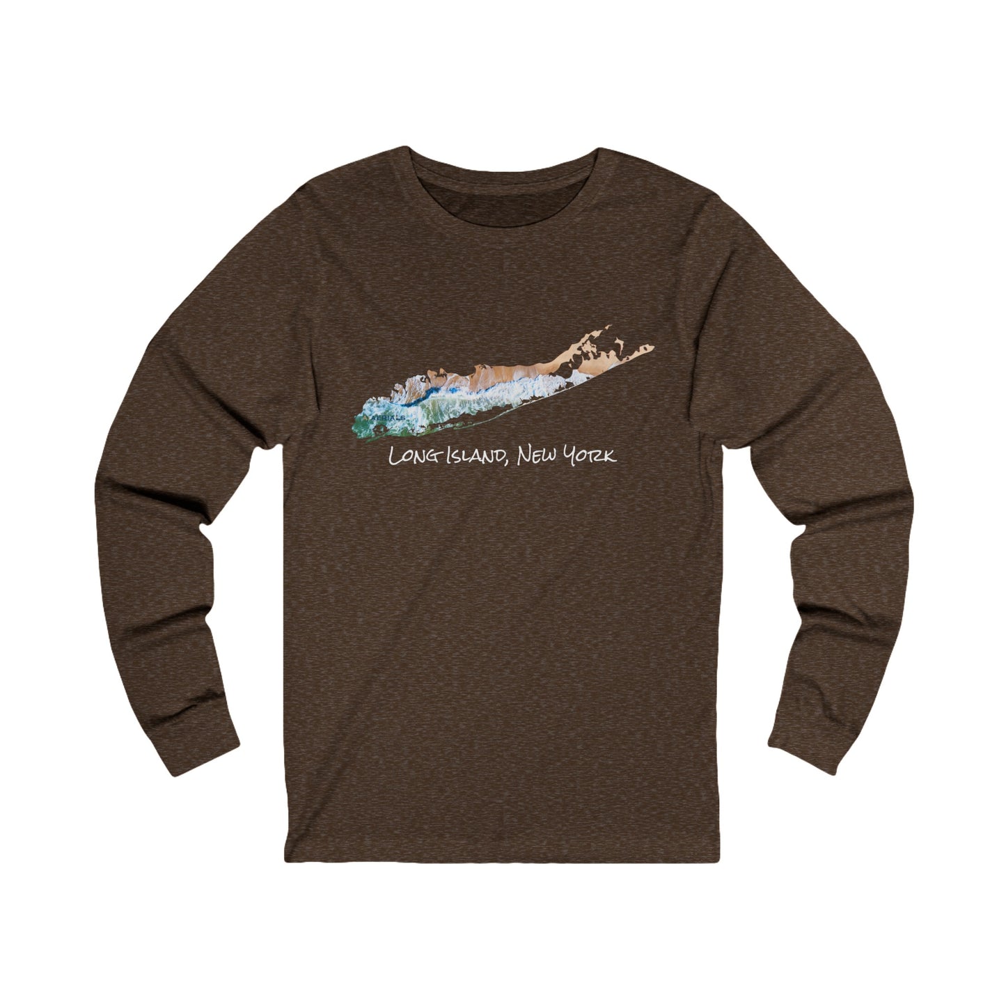 Unisex Jersey Long Sleeve Tee - Sand & Sea