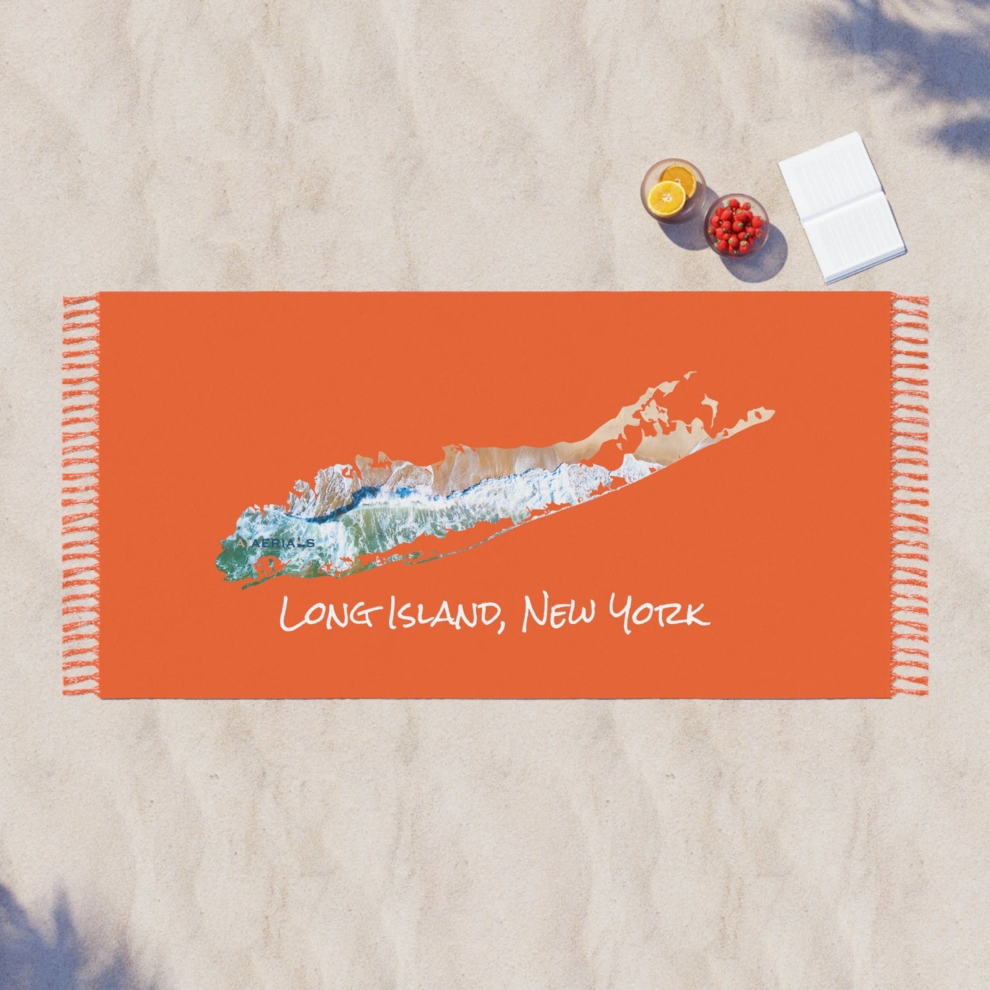 Boho Beach Cloth Orange - Sand & Sea