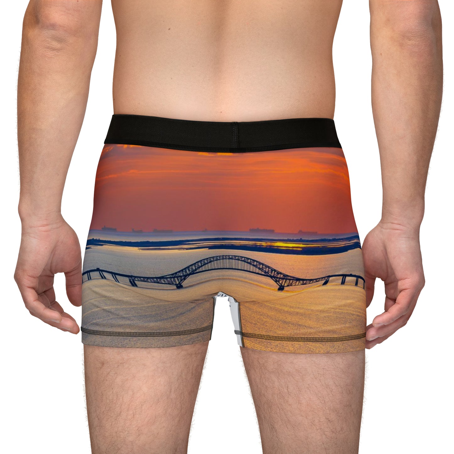 Men's Boxers - He Loves Long Island