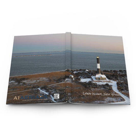 Hardcover Journal - Winter at Fire Island