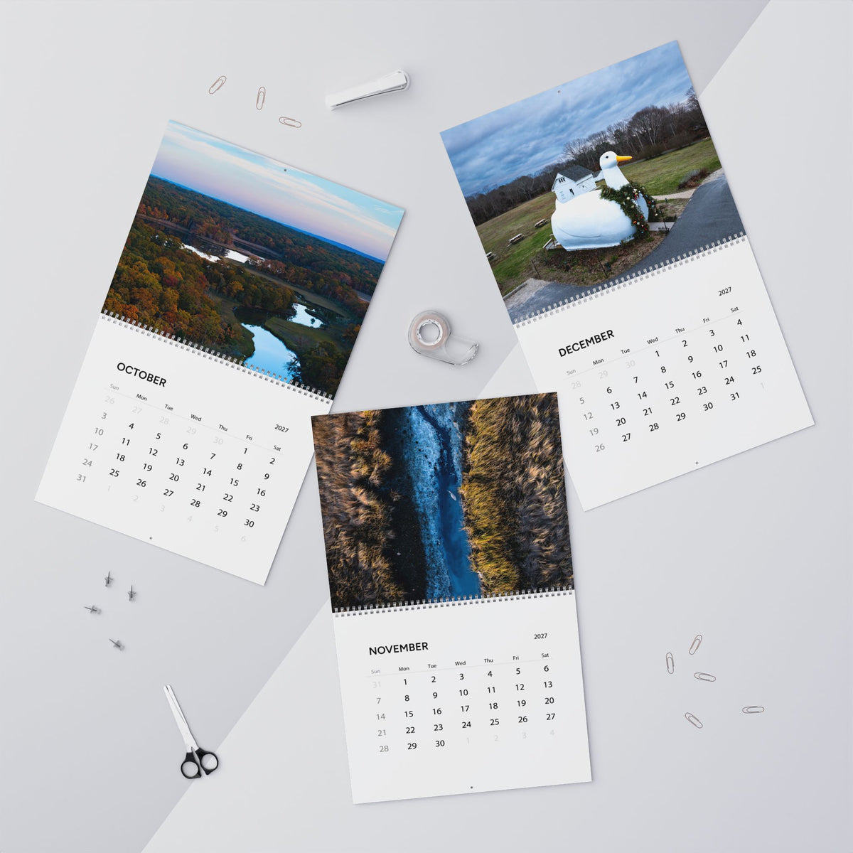 Long Island From Above - Wall Calendar 2027