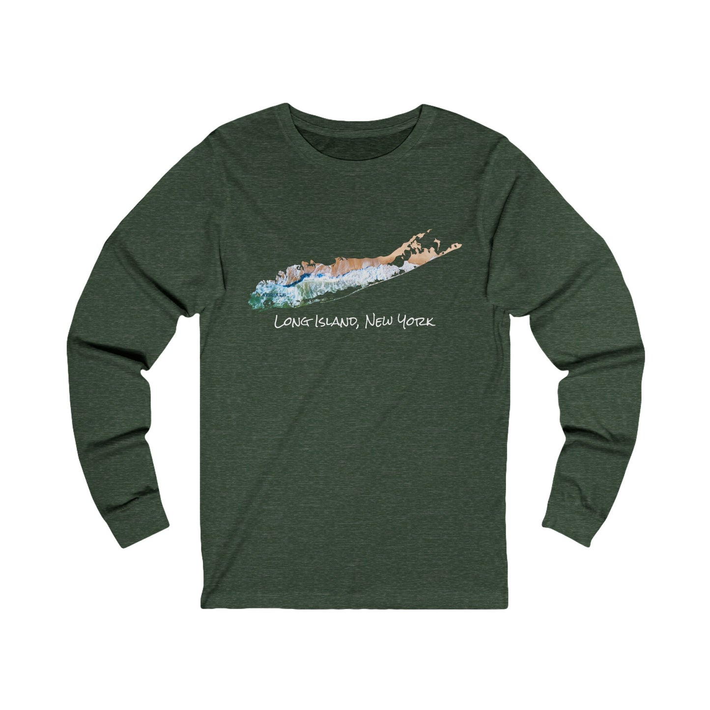 Unisex Jersey Long Sleeve Tee - Sand & Sea