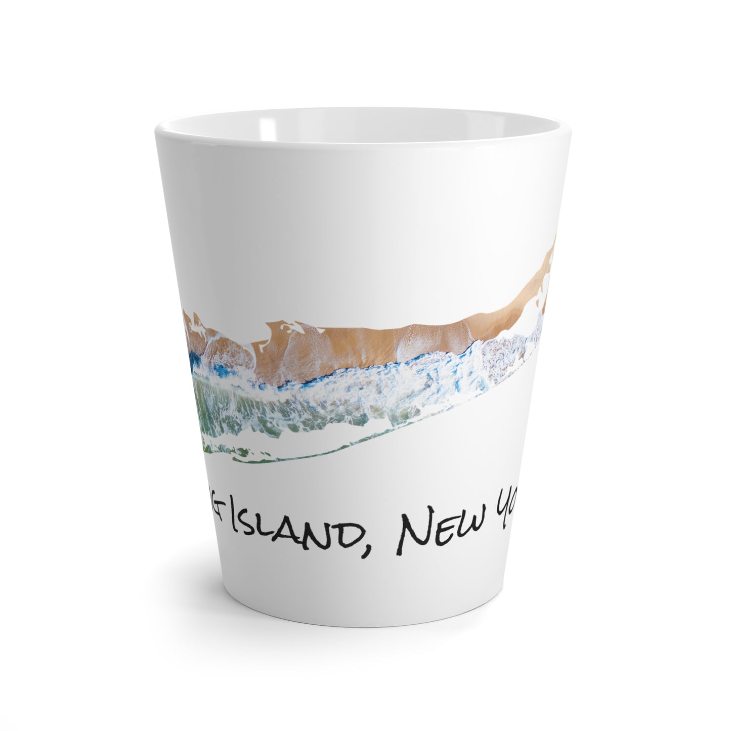 Latte Mug 12oz - Sand & Sea