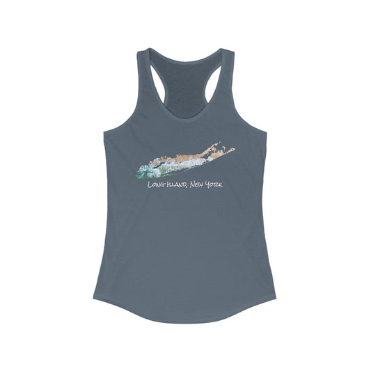 Women's Racerback Tank - Sand & Sea