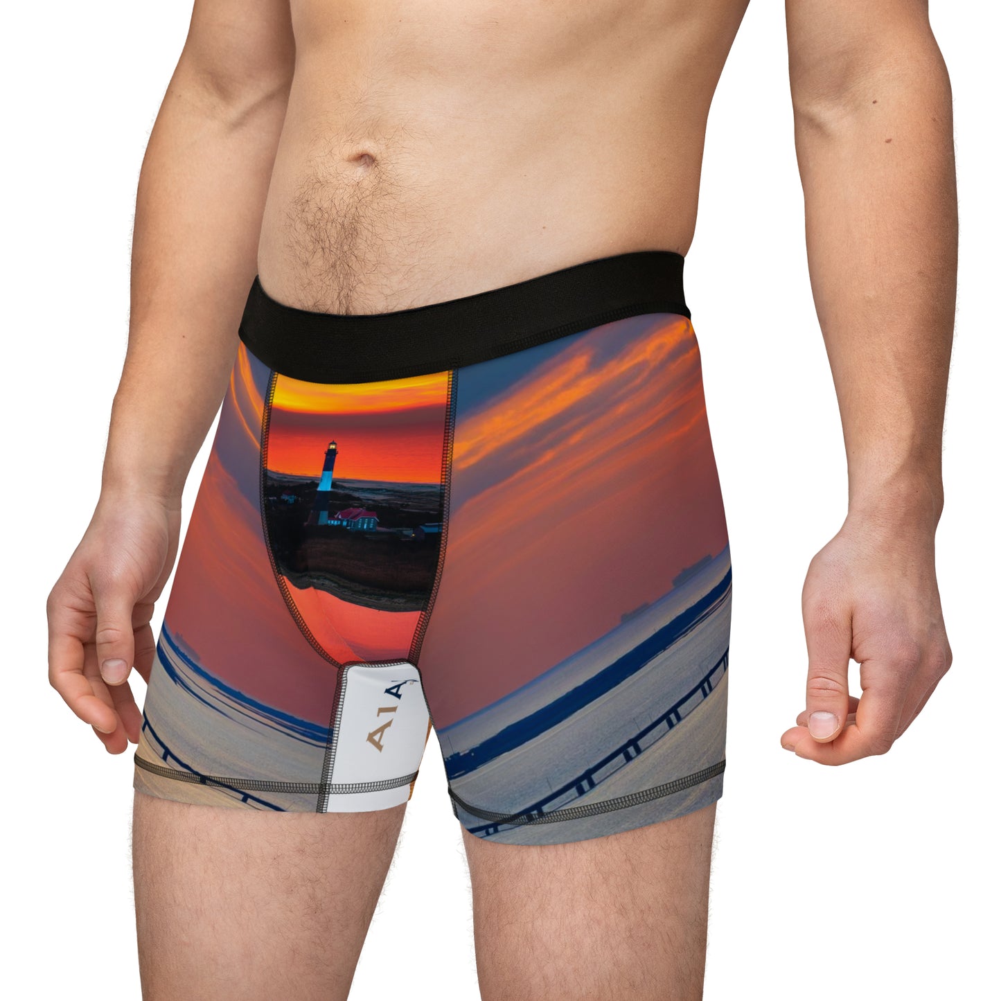 Men's Boxers - He Loves Long Island