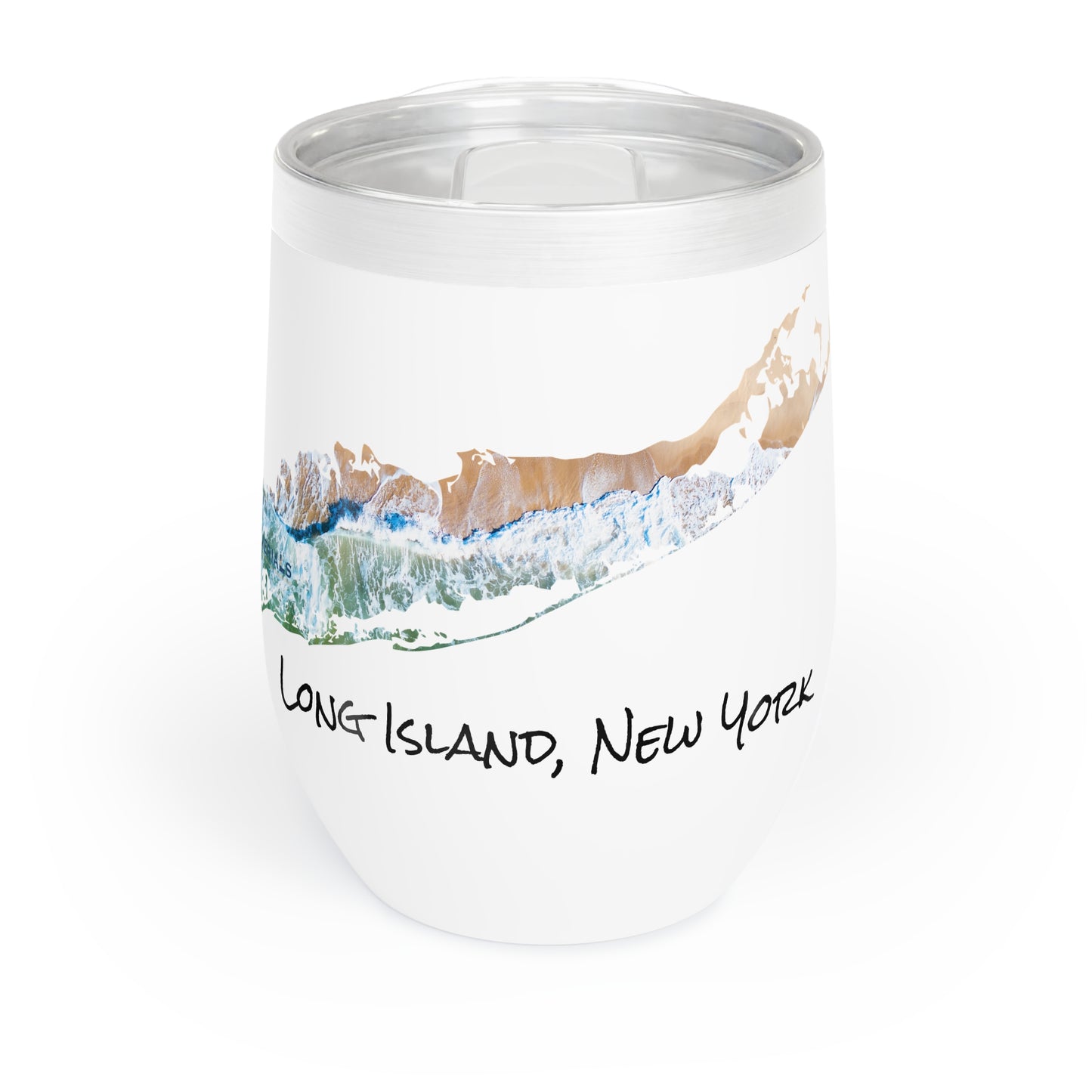 Chill Wine Tumbler - Sand & Sea