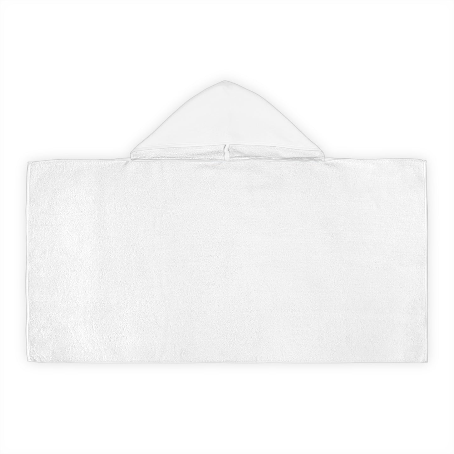 Youth Hooded Towel White - Sand & Sea