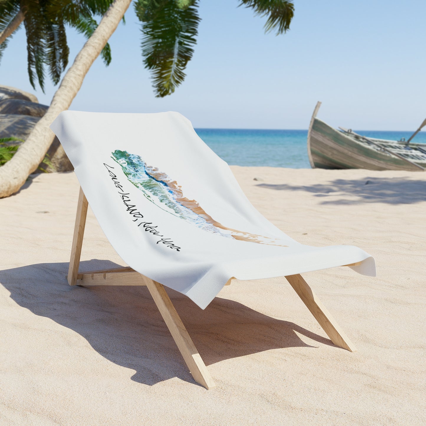 Beach Towel White - Sand & Sea