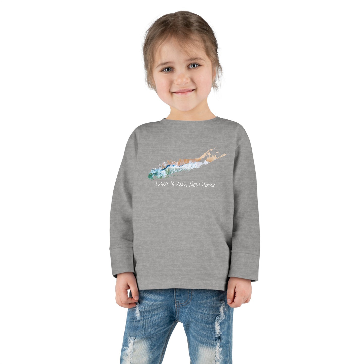 Toddler Long Sleeve Tee - Sand & Sea