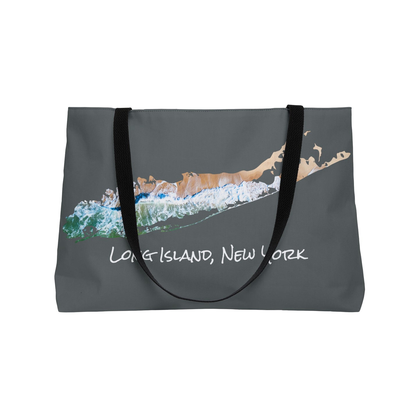 Weekender Tote Bag Grey - Sand & Sea