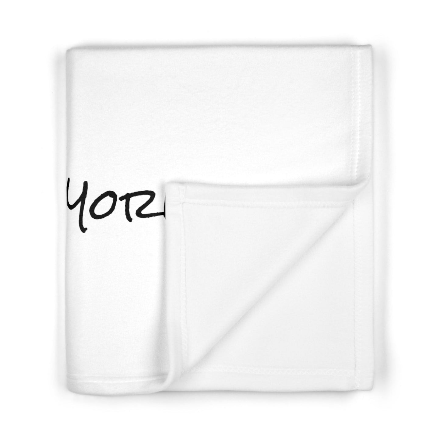 Soft Fleece Baby Blanket White - Great South Bay Bridge