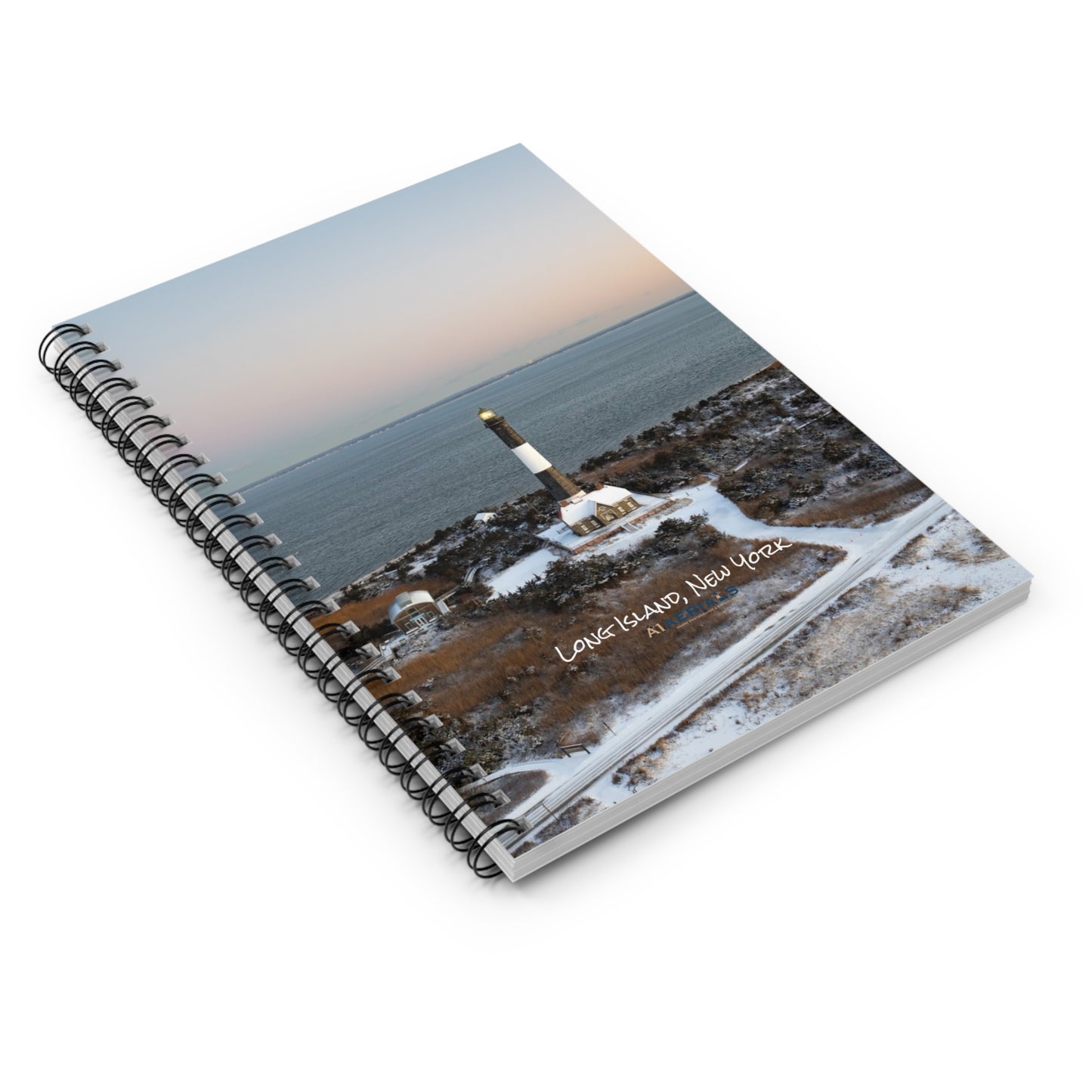 Spiral Notebook - Winter at Fire Island