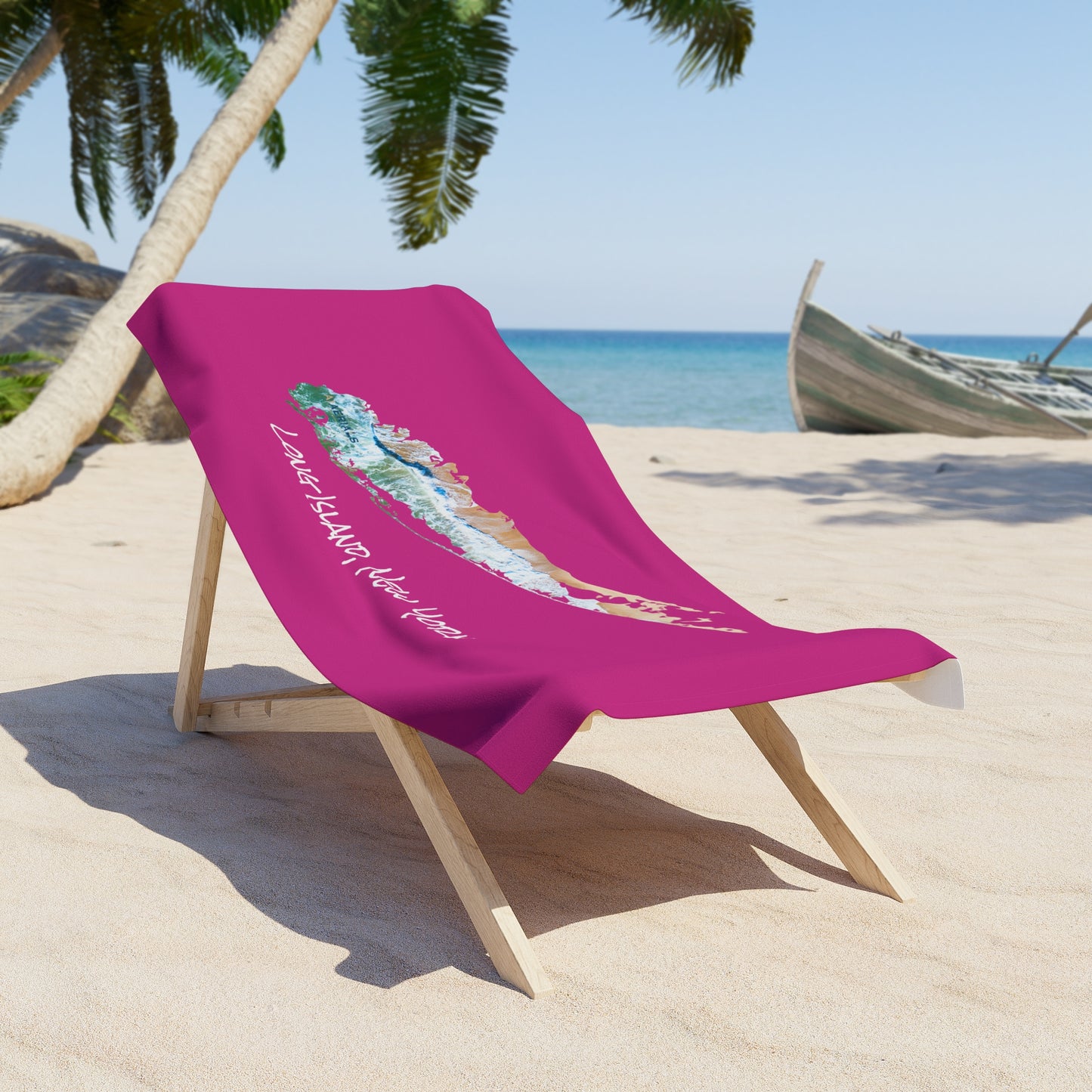 Beach Towel Pink - Sand & Sea