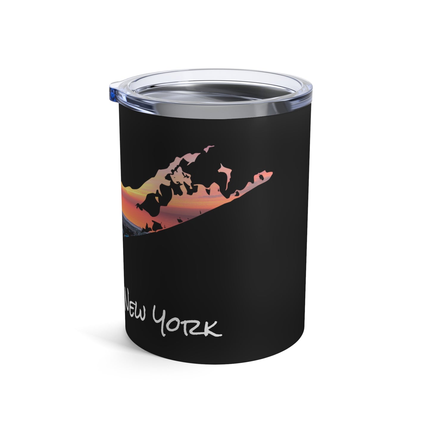 Tumbler 10oz Black - Fire Island Lighthouse