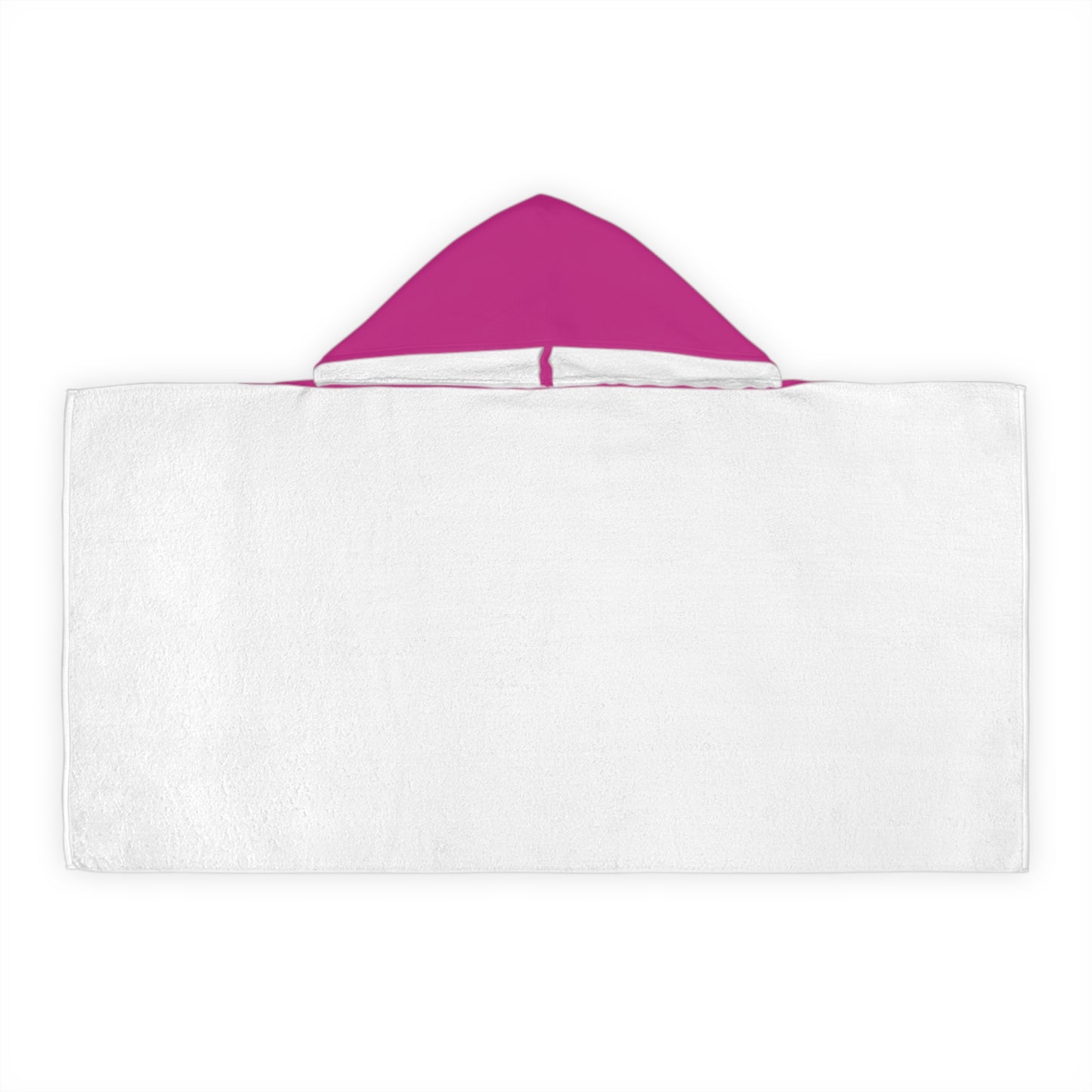 Youth Hooded Towel Pink - Fire Island Lighthouse