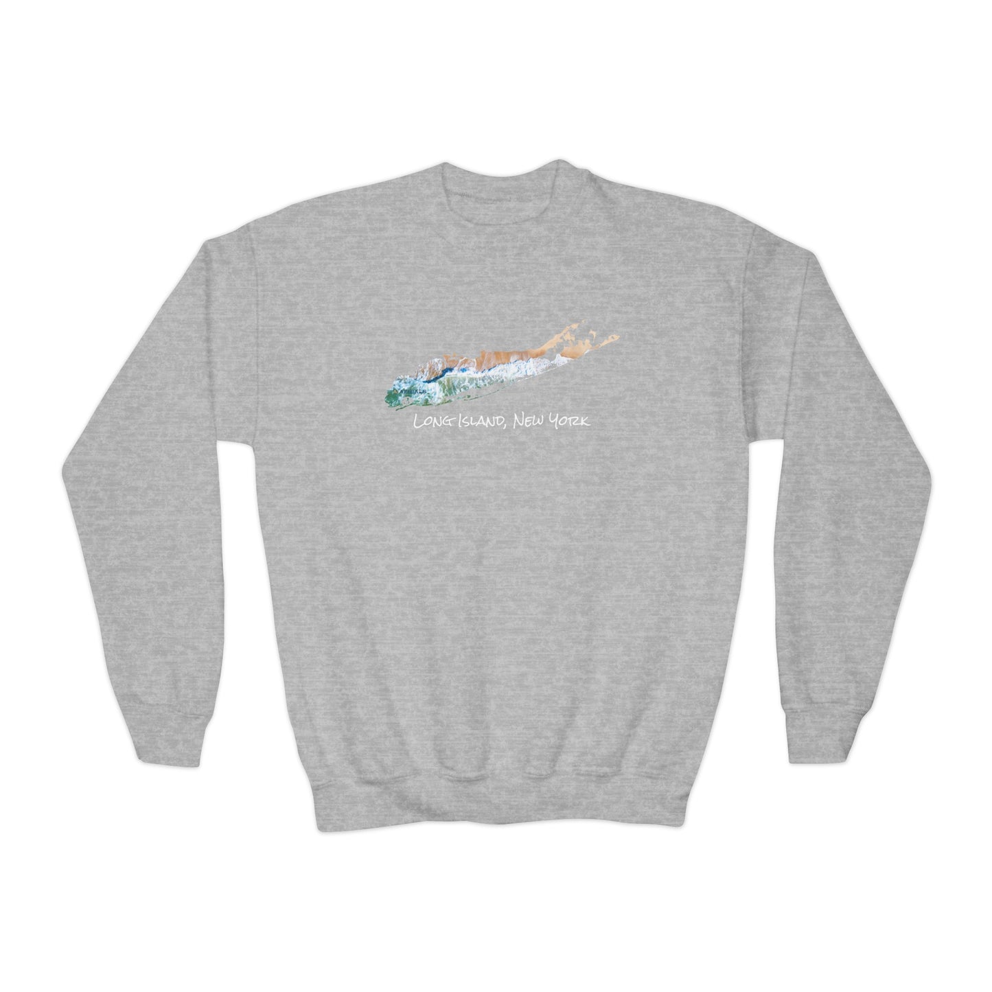 Youth Crewneck Sweatshirt - Sand & Sea