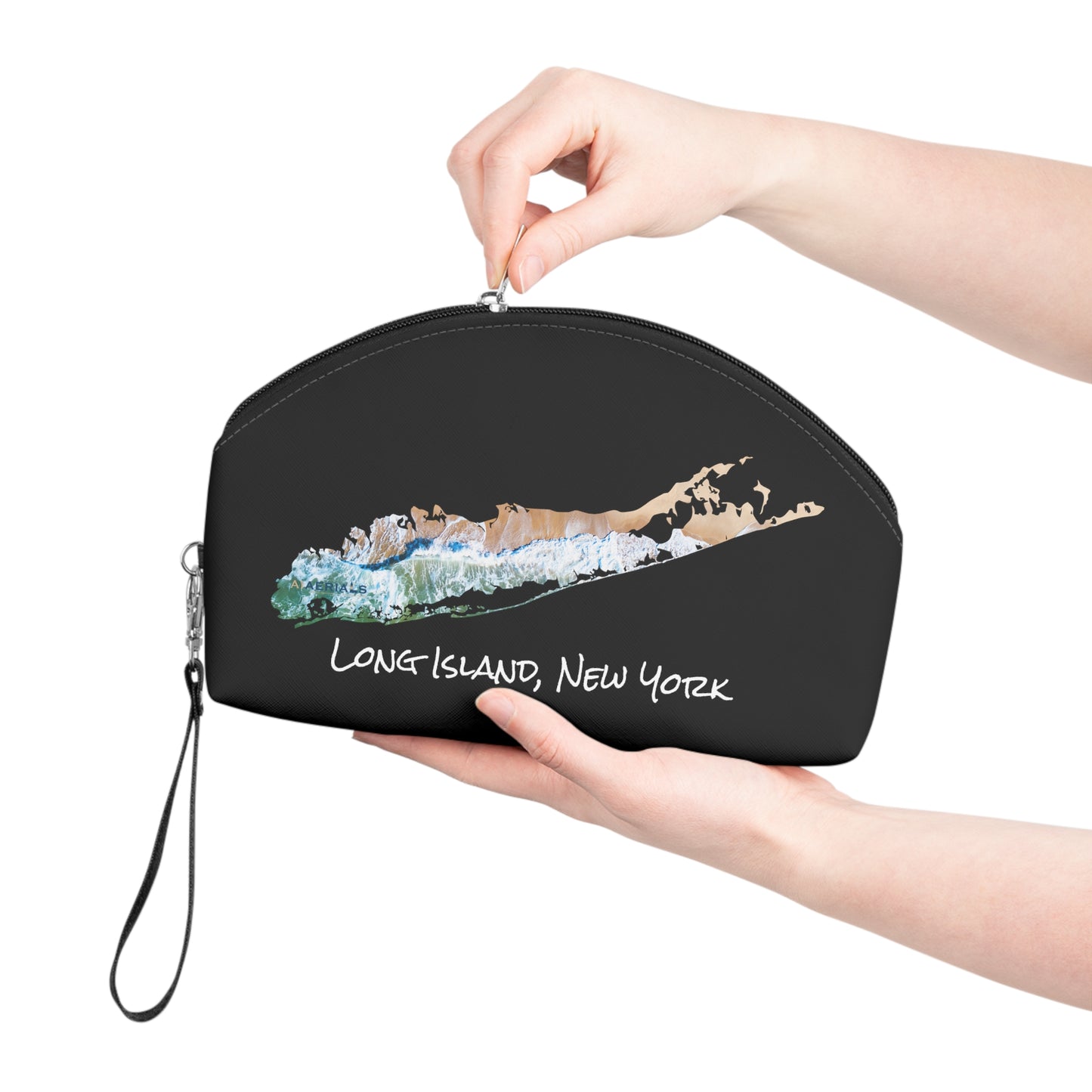 Makeup Bag Black - Sand & Sea