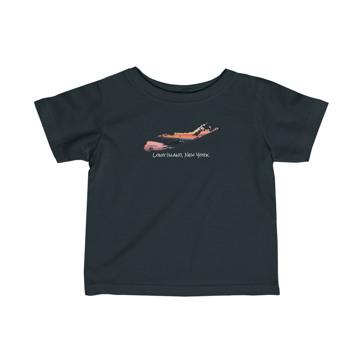 Infant Fine Jersey Tee - Fire Island Lighthouse