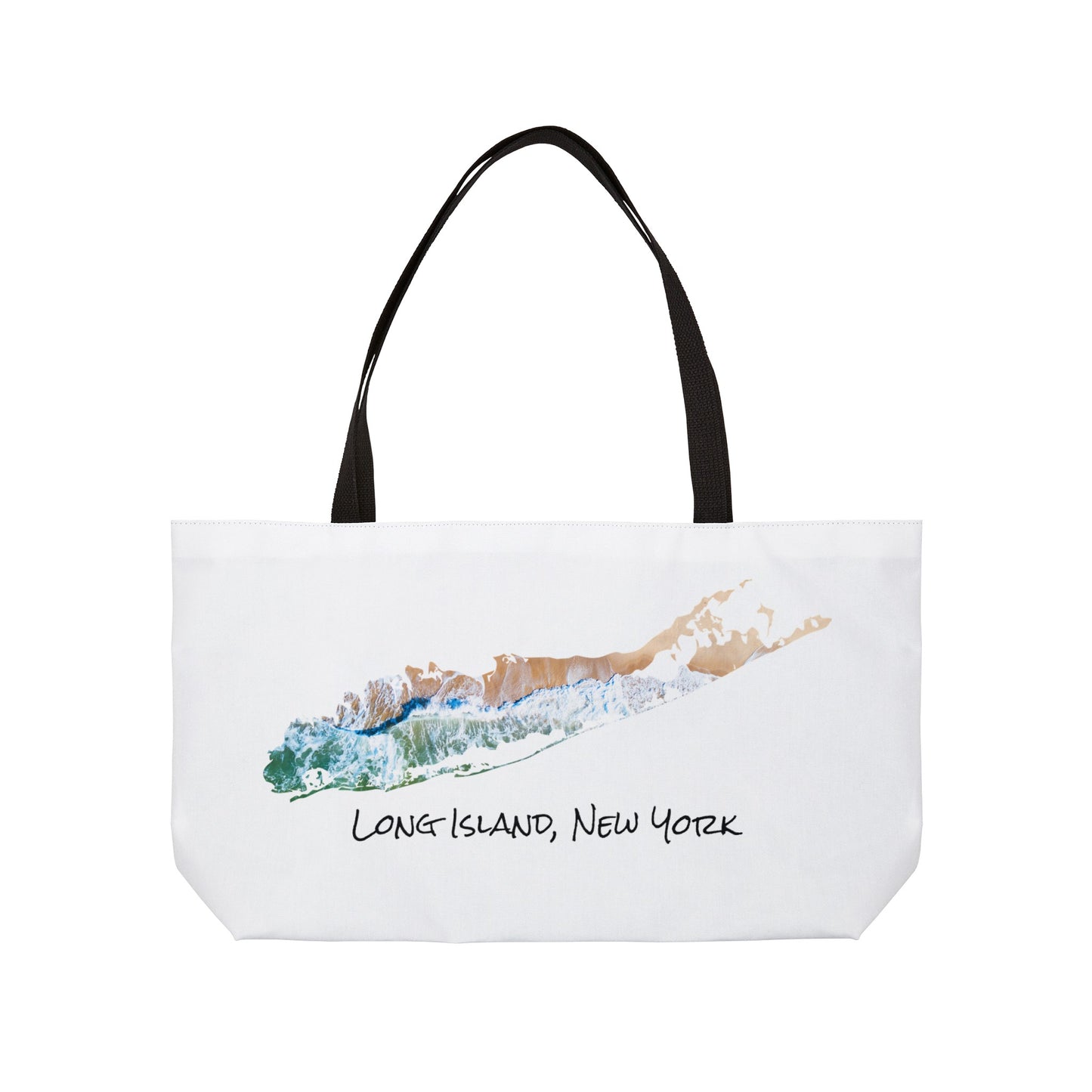 Weekender Tote Bag White - Sand & Sea