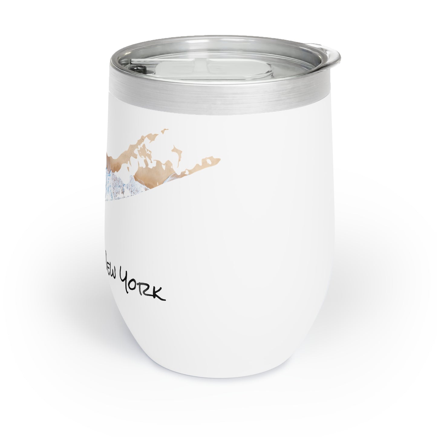 Chill Wine Tumbler - Sand & Sea