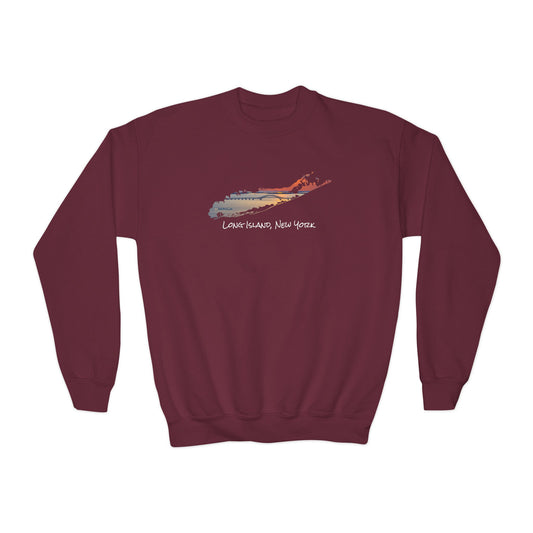 Youth Crewneck Sweatshirt - Great South Bay Bridge