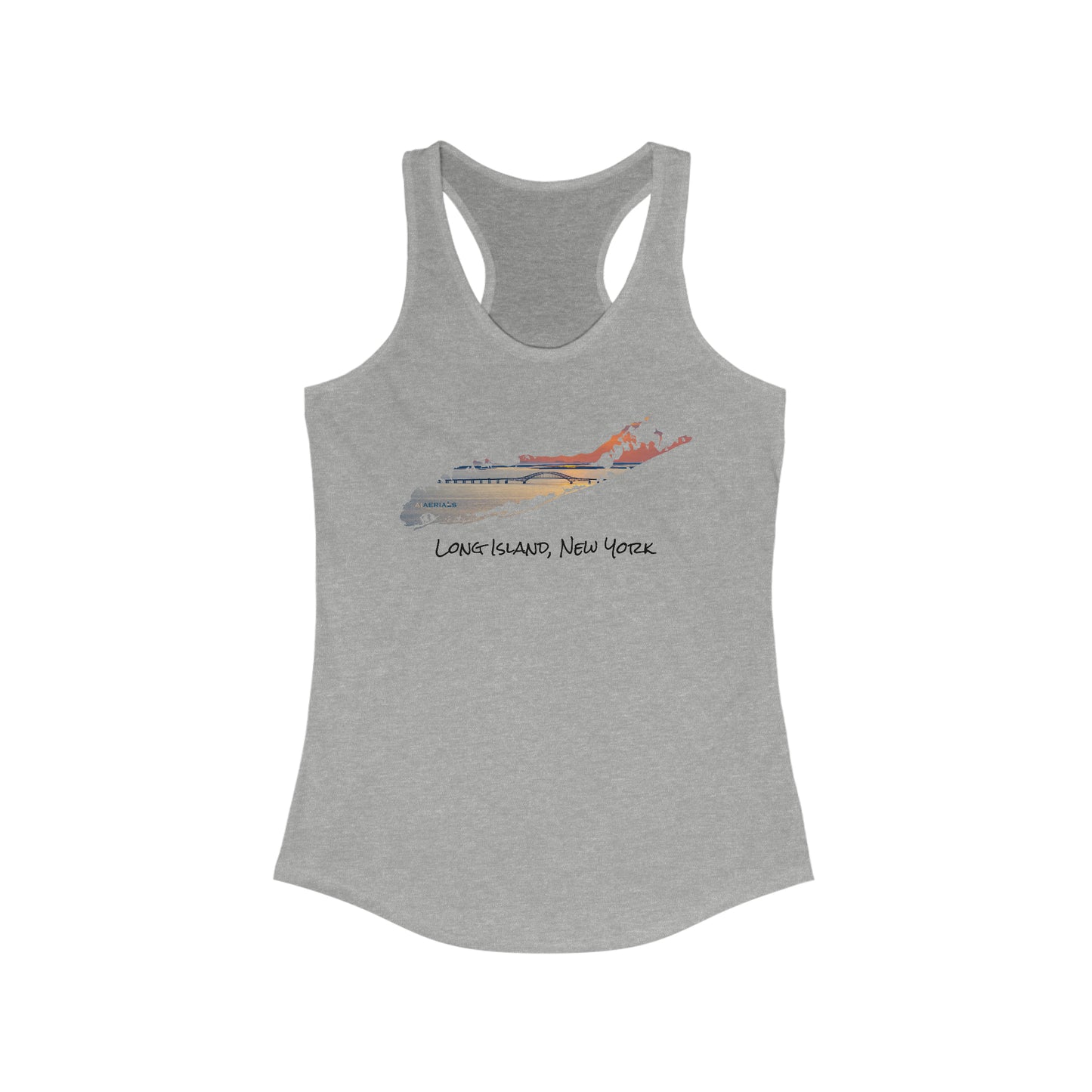 Women's Racerback Tank - Great South Bay Bridge