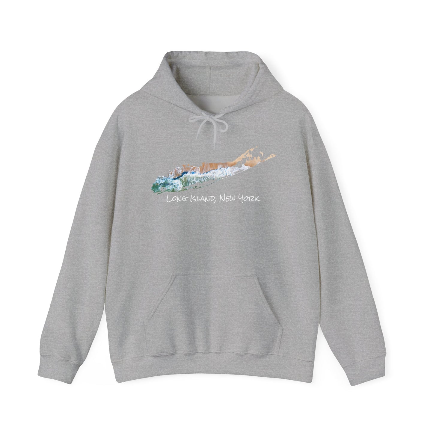 Unisex Hooded Sweatshirt - Sand & Sea