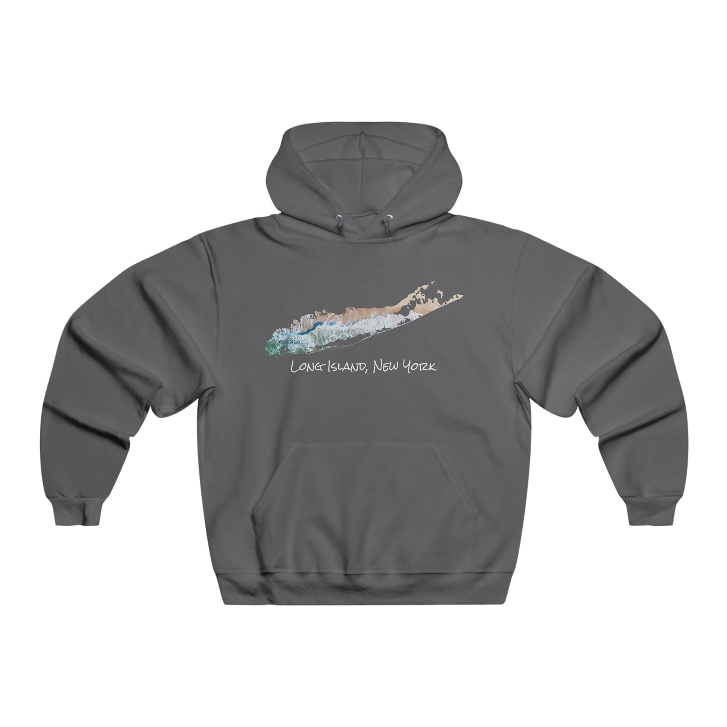 Men's Hooded Sweatshirt - Sand & Sea