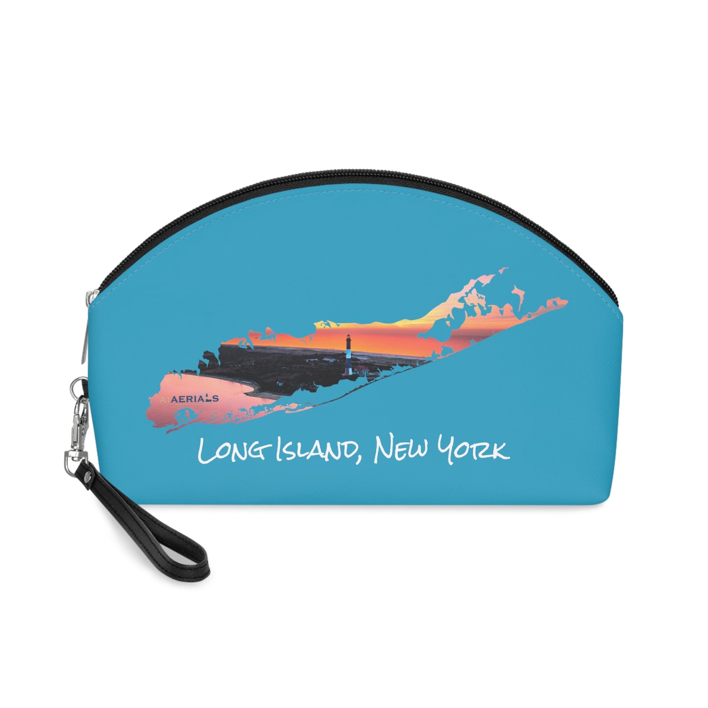 Makeup Bag Blue - Fire Island Lighthouse