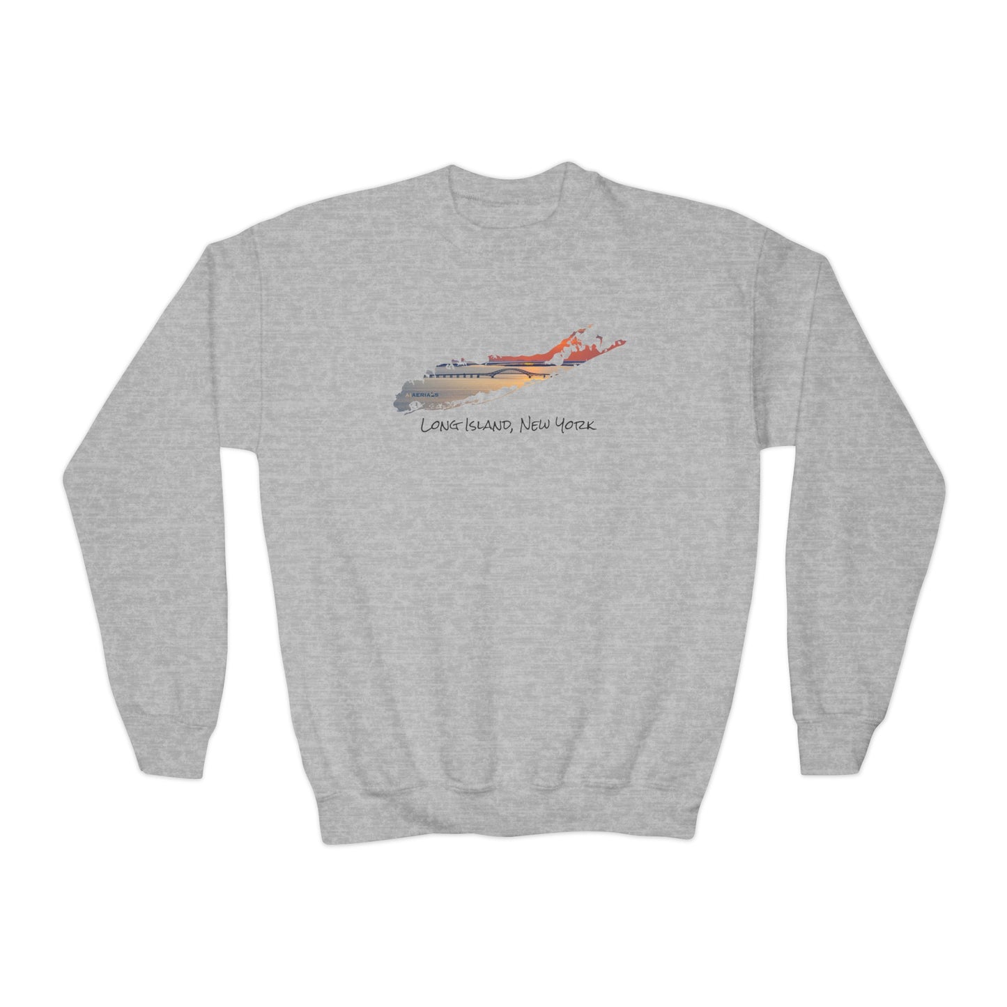 Youth Crewneck Sweatshirt - Great South Bay Bridge