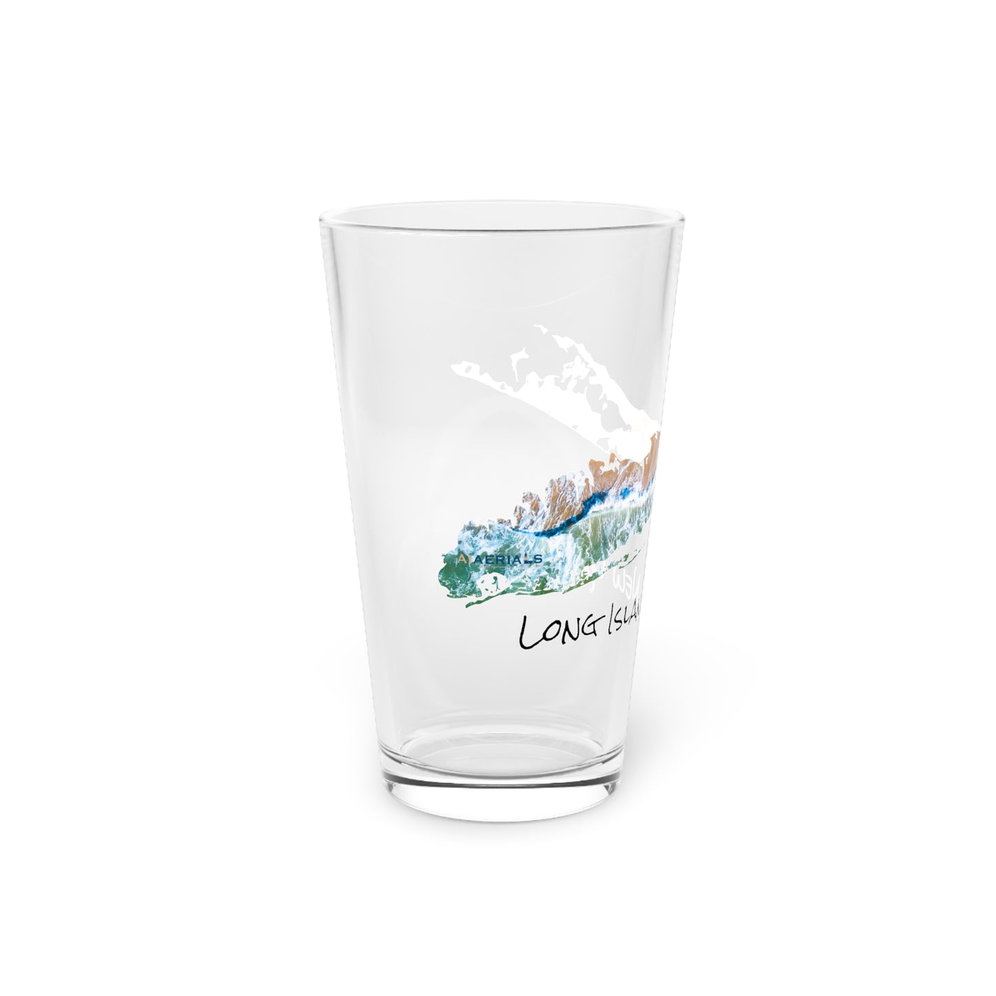 Pint Glass, 16oz - Sand & Sea