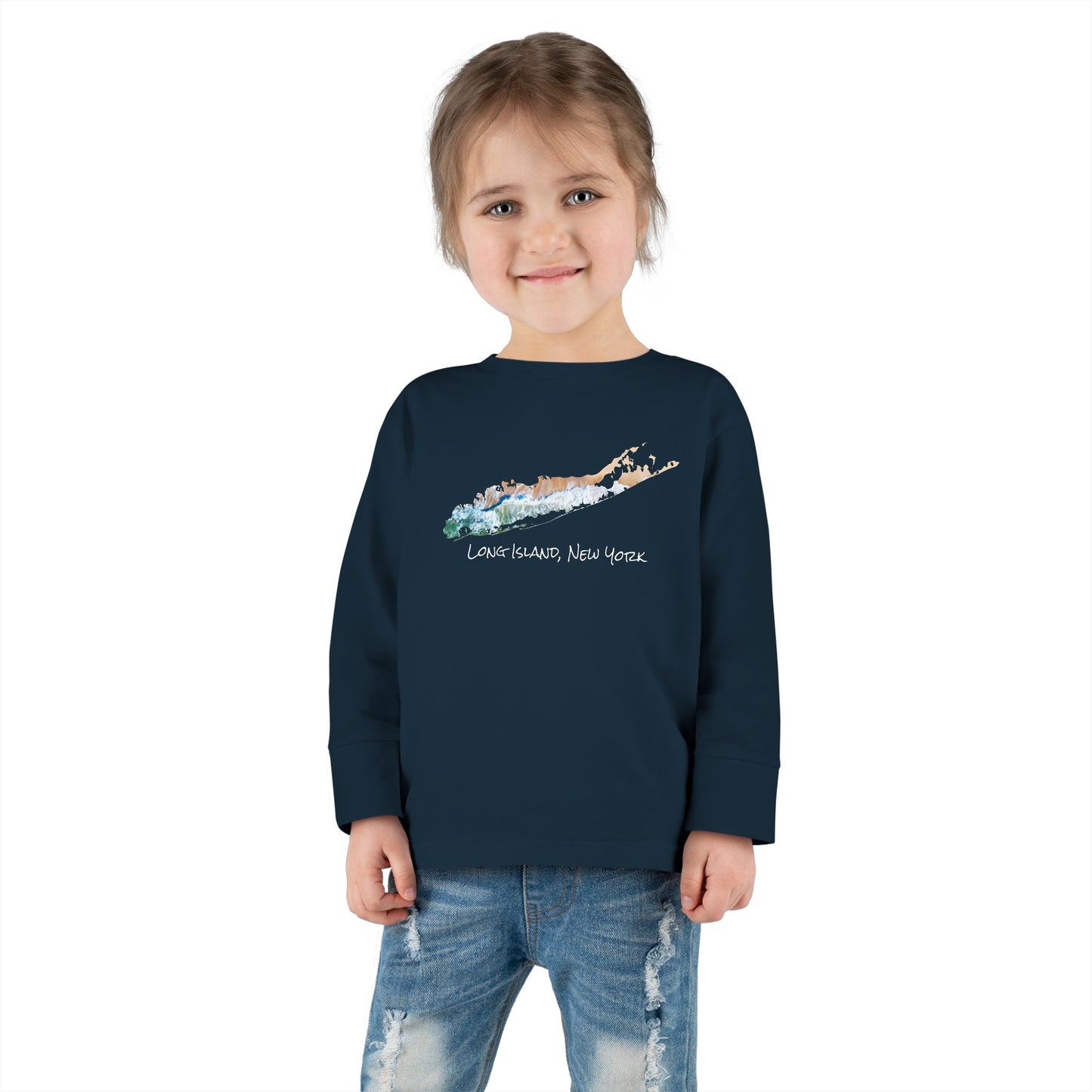 Toddler Long Sleeve Tee - Sand & Sea