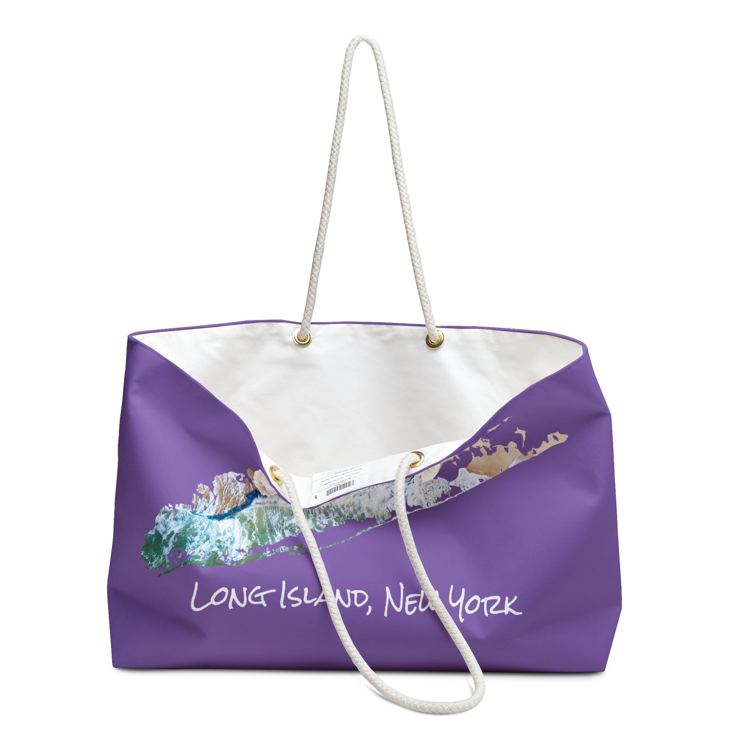 Weekender Rope Bag Purple - Sand & Sea