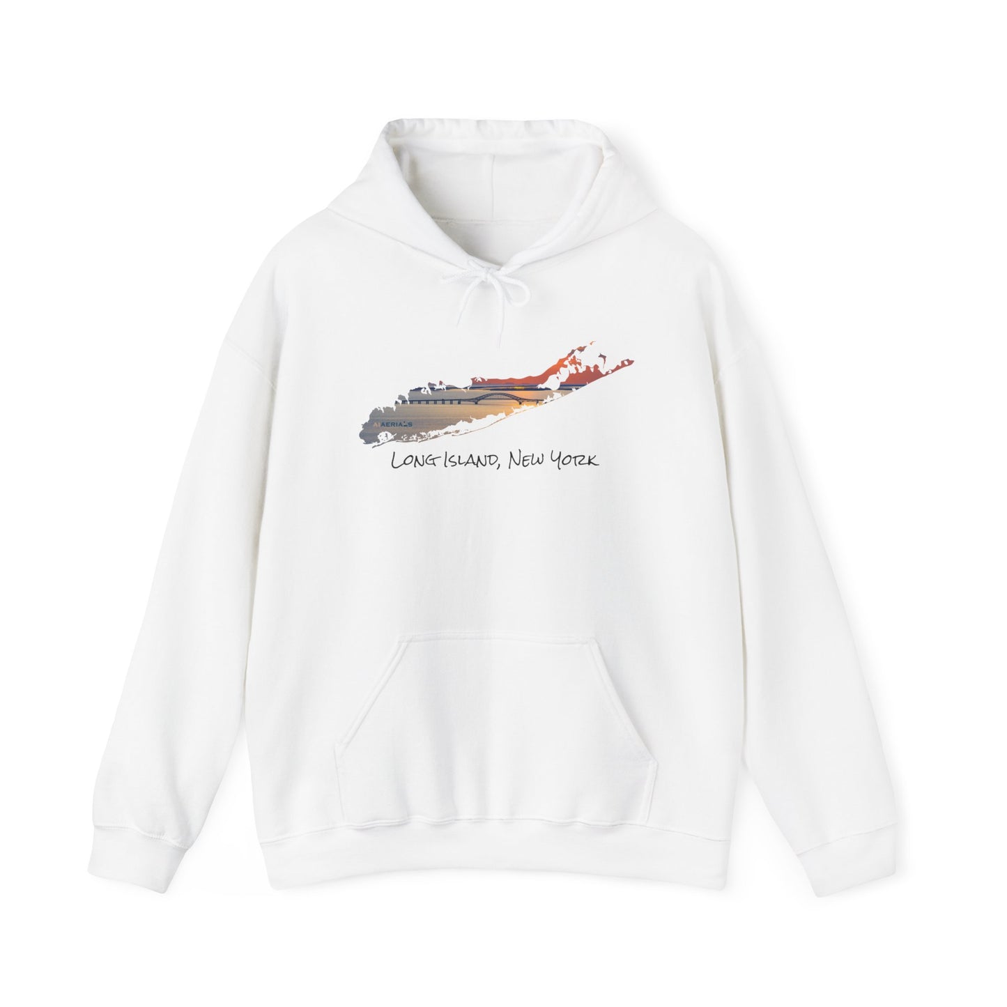 Unisex Heavy Blend™ Hooded Sweatshirt - Great South Bay Bridge