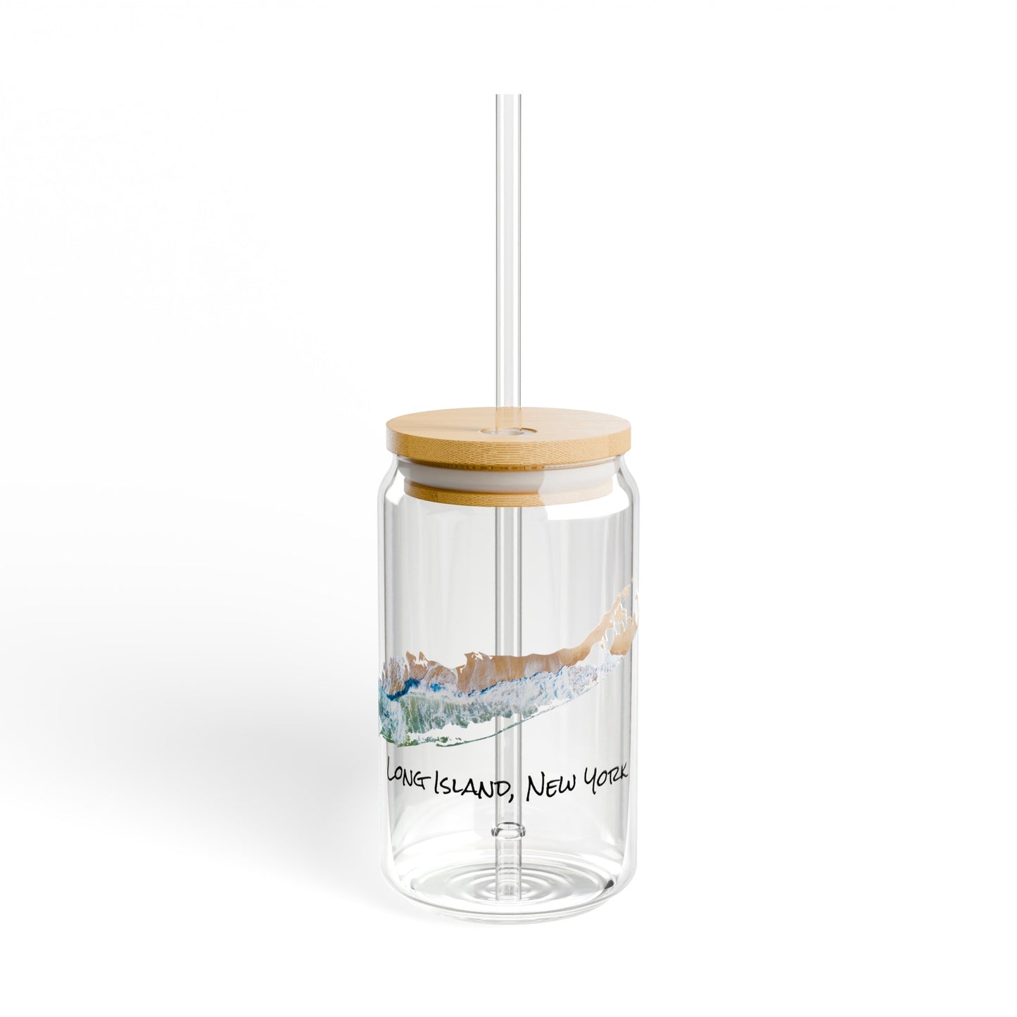 Sipper Glass, 16oz - Sand & Sea