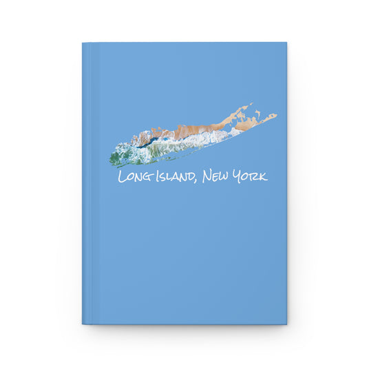 Hardcover Journal Matte Blue - Sand & Sea