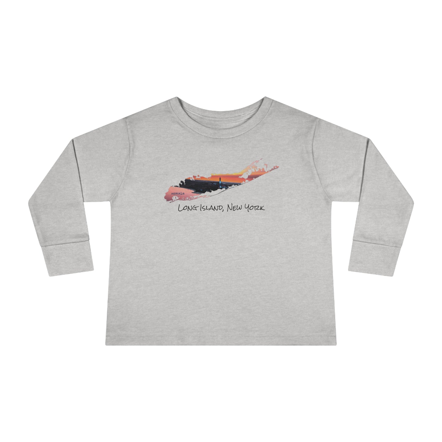 Toddler Long Sleeve Tee - Fire Island Lighthouse