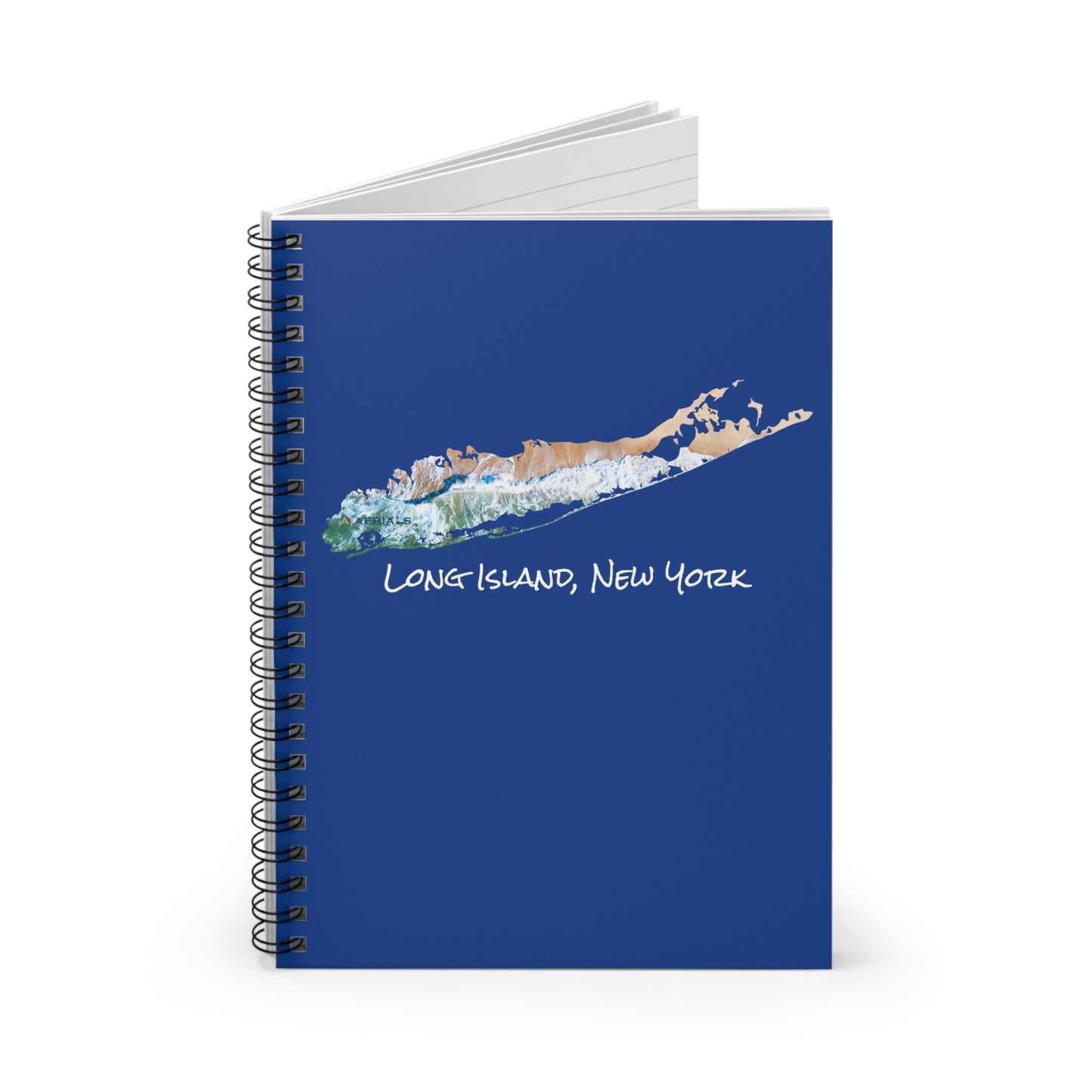 Spiral Notebook Blue - Sand & Sea