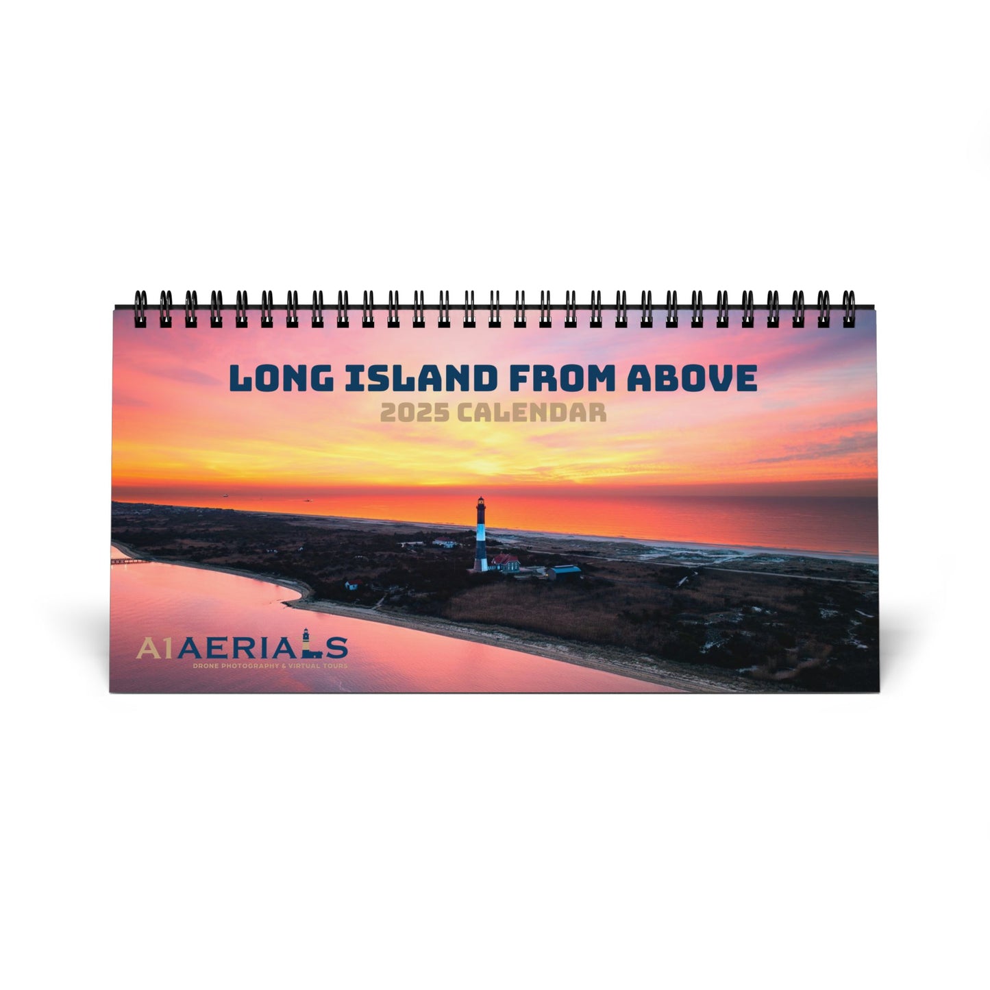 Long Island From Above - Desktop Calendar 2025