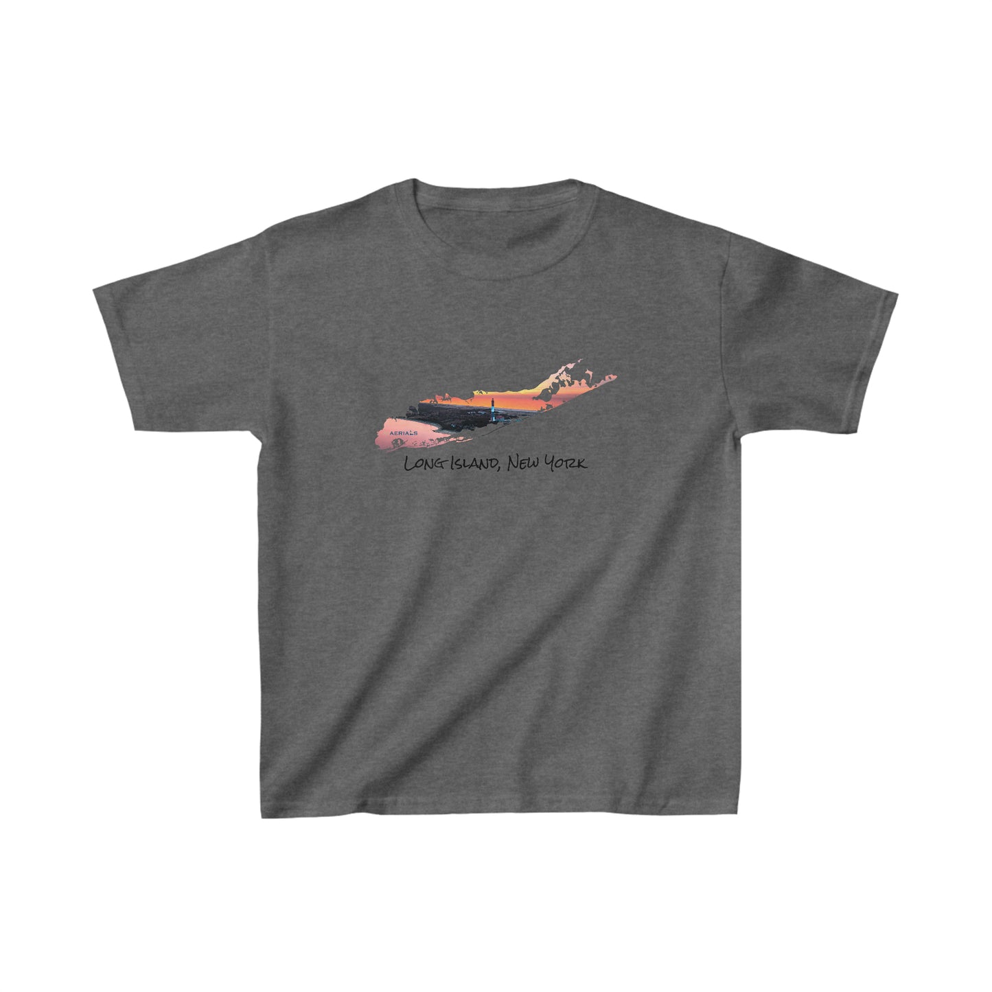 Kids Heavy Cotton™ Tee - Fire Island Lighthouse