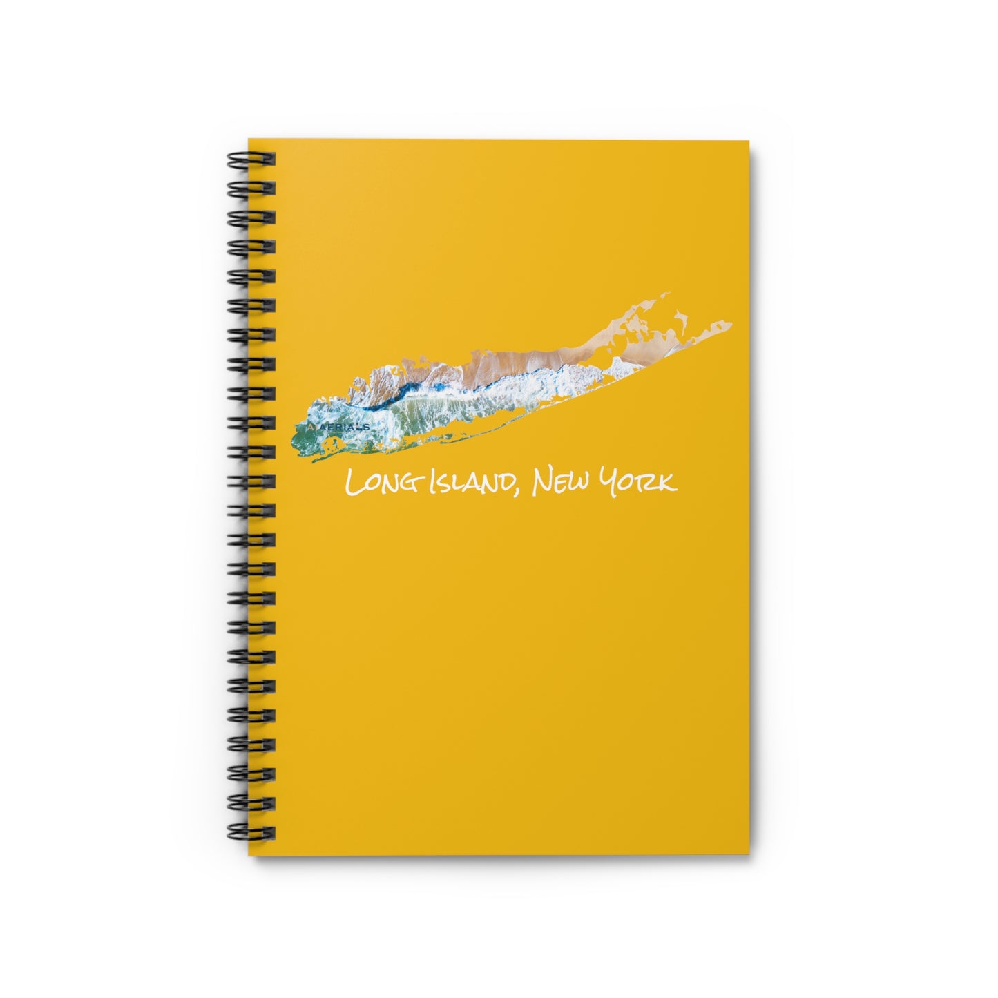 Spiral Notebook Yellow - Sand & Sea