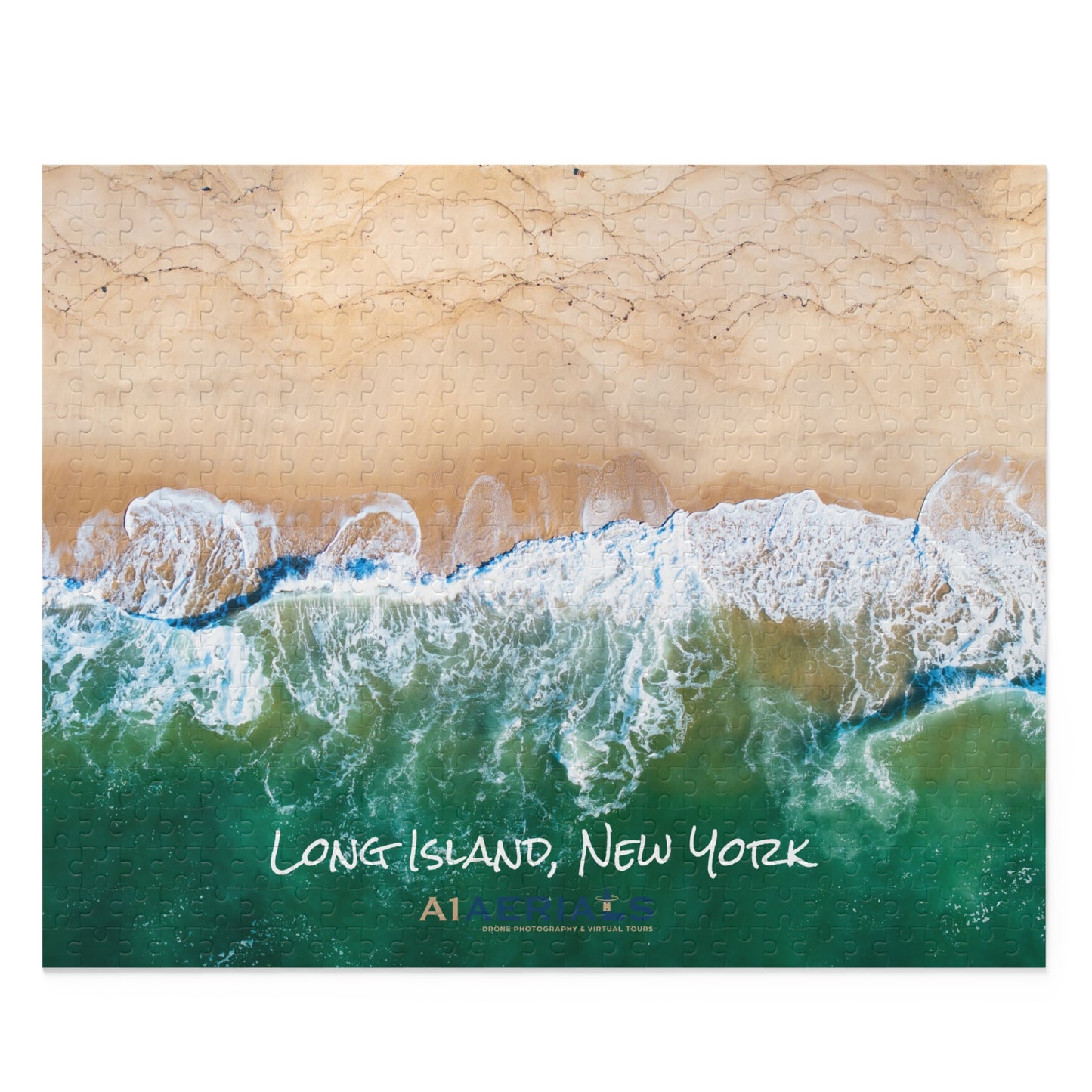 Puzzle in Box (500-Piece) - Sand & Sea