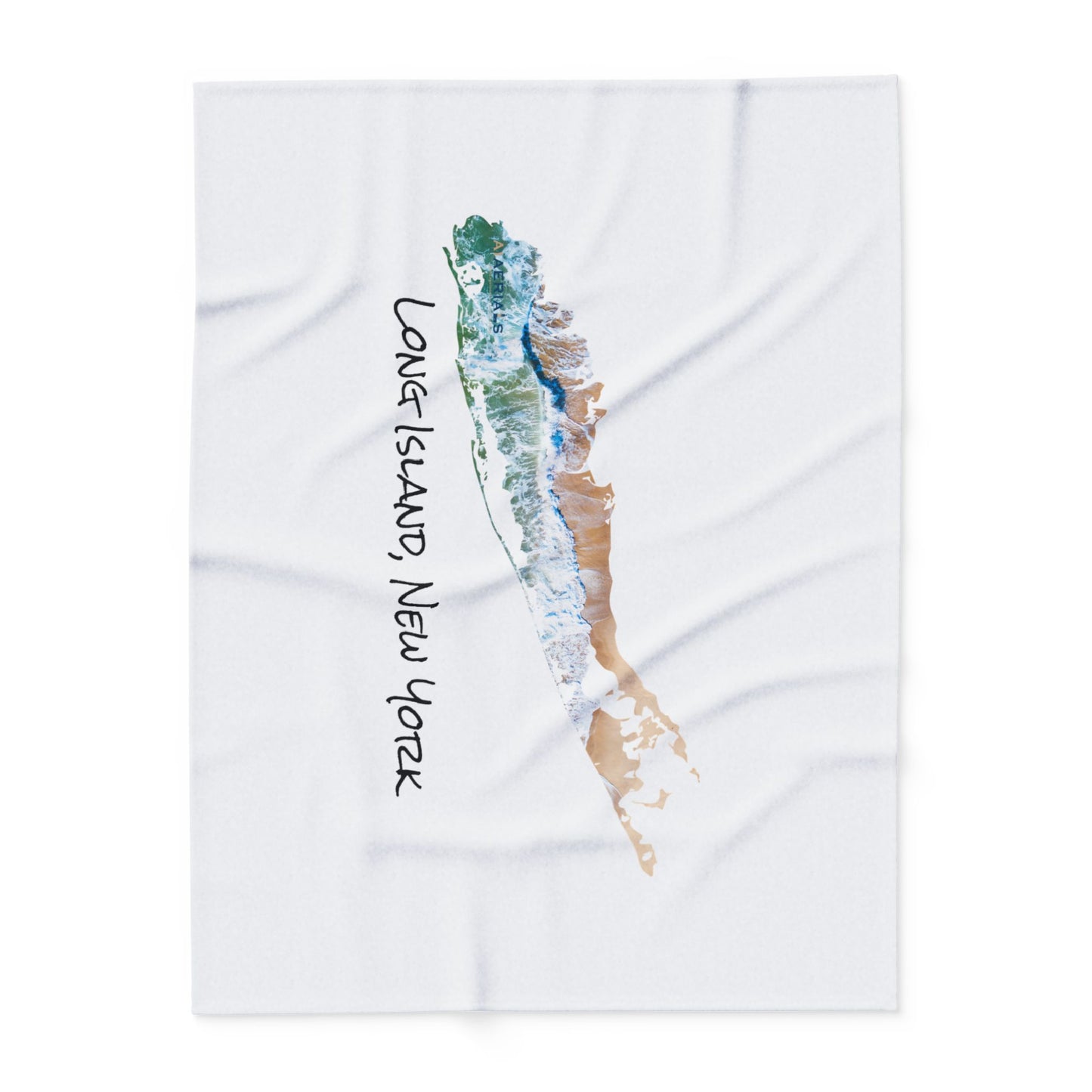 Arctic Fleece Blanket White (3 Sizes) - Sand & Sea