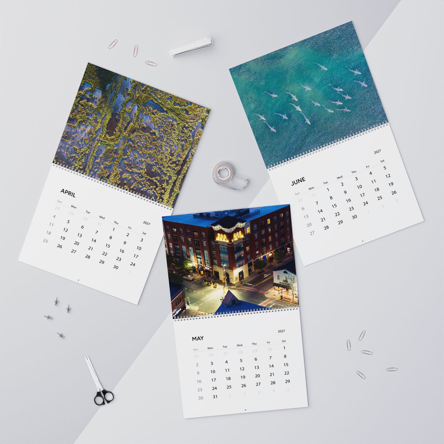 Long Island From Above - Wall Calendar 2027