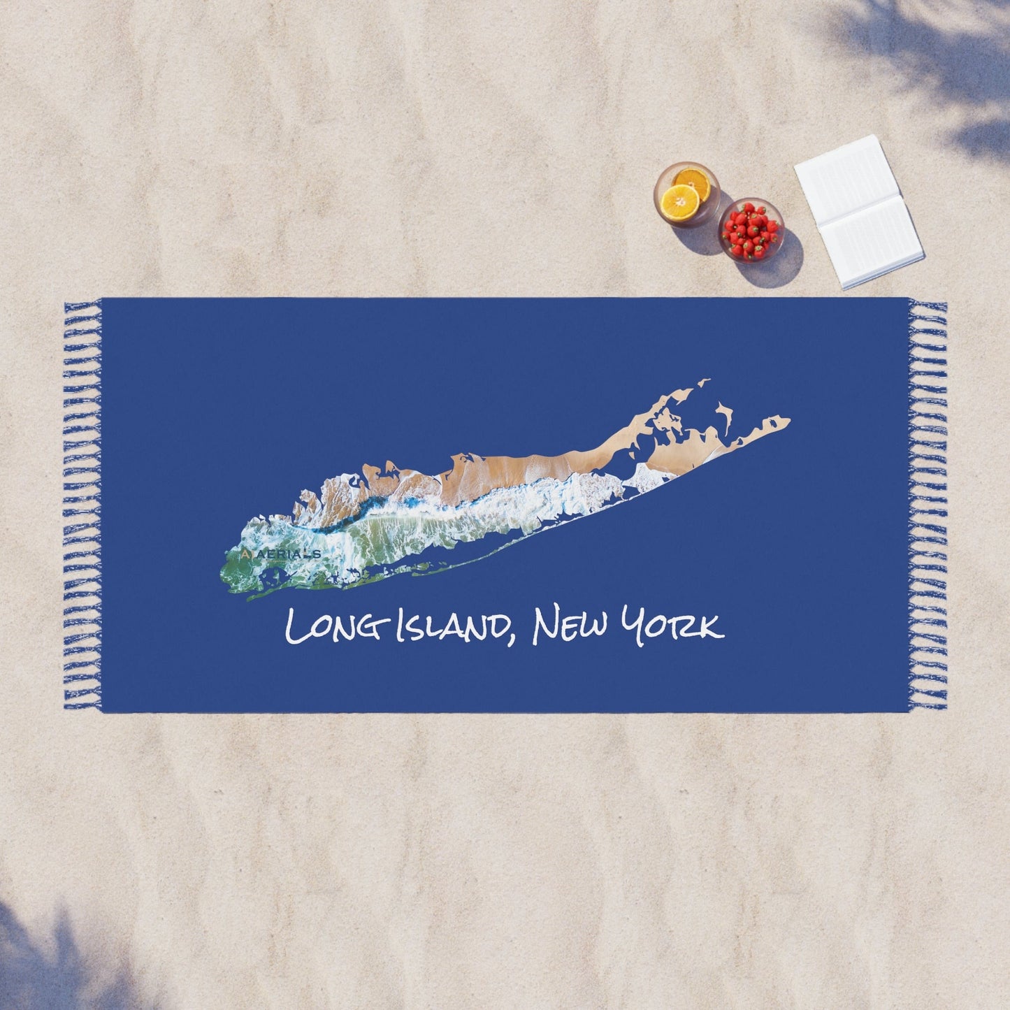 Boho Beach Cloth Blue - Sand & Sea