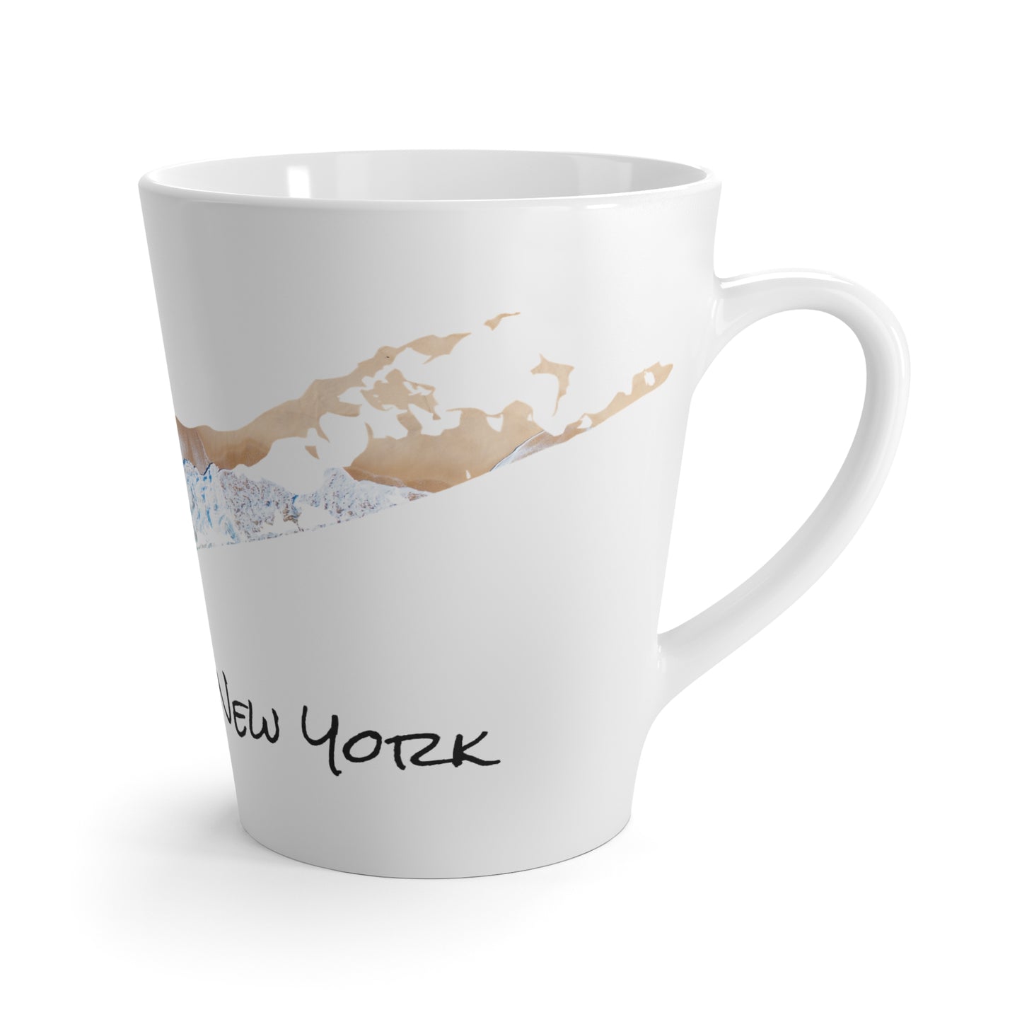 Latte Mug 12oz - Sand & Sea